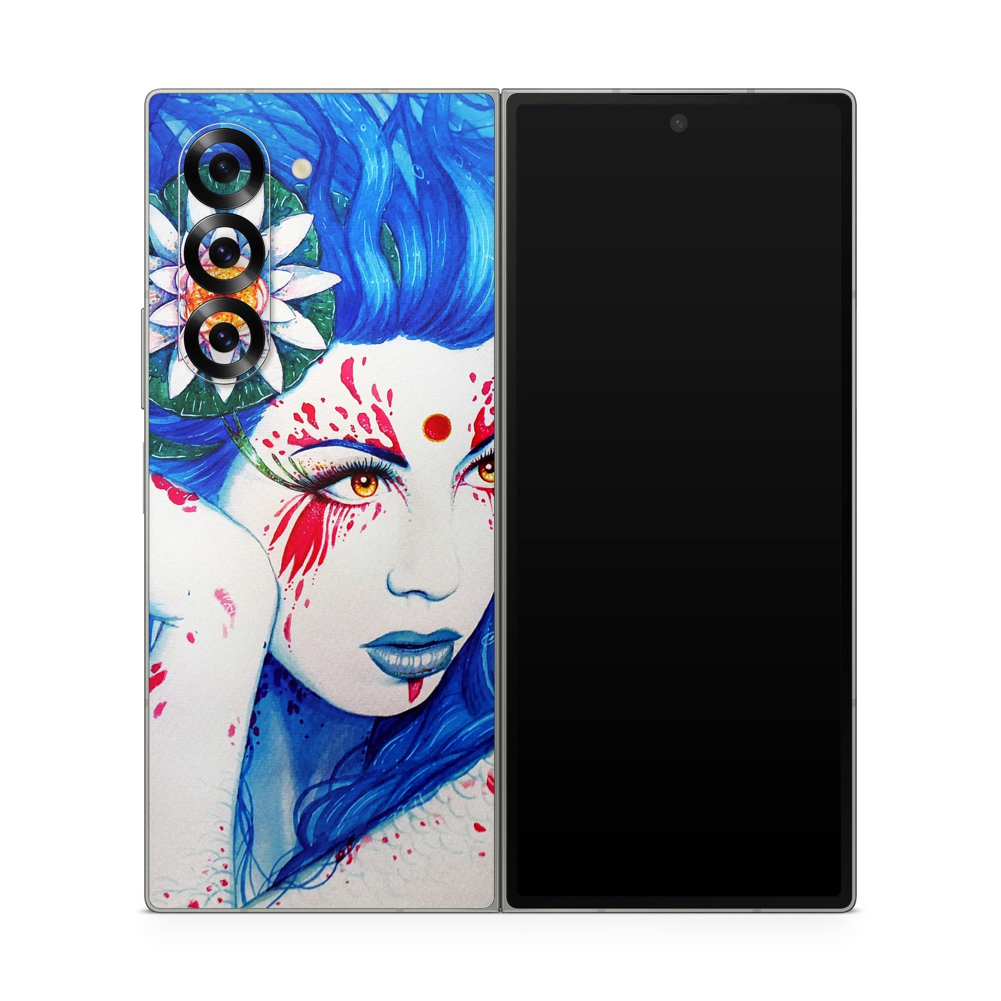Lady Koi - Samsung Galaxy Z Fold6 Skin