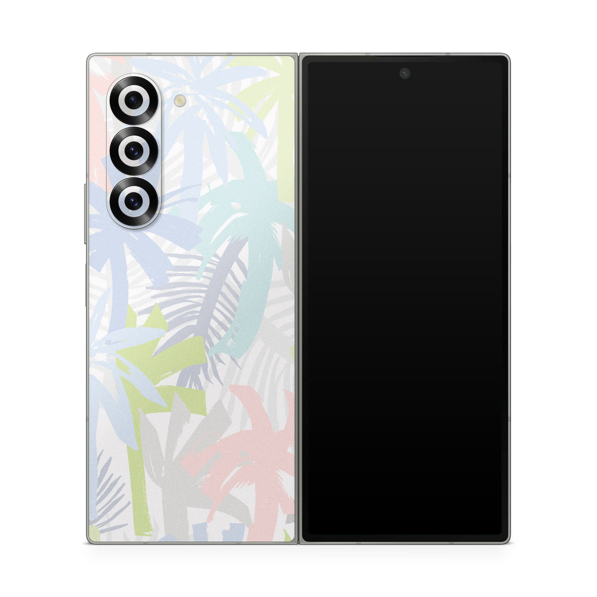 Pastel Palms - Samsung Galaxy Z Fold6 Skin
