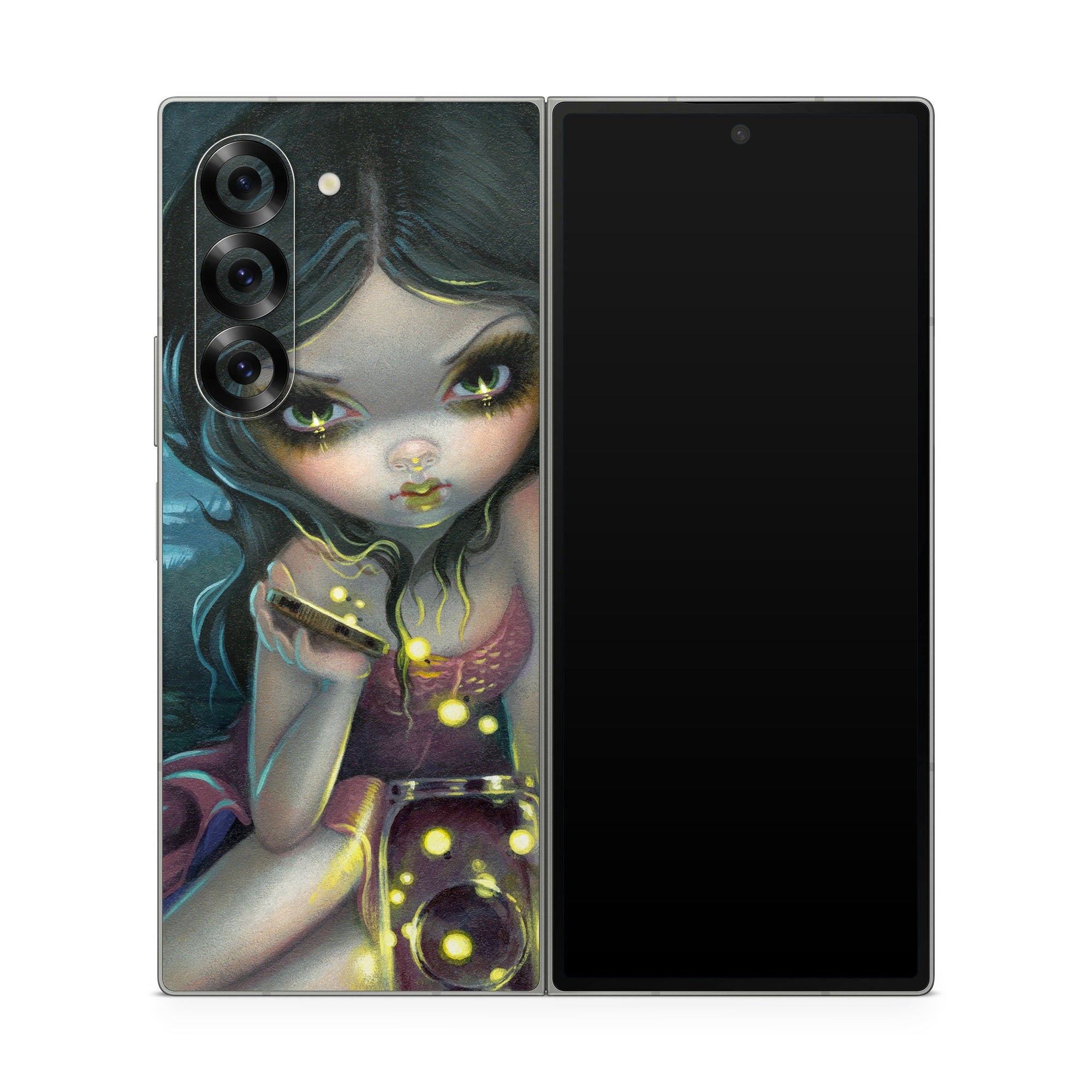 Releasing Fireflies - Samsung Galaxy Z Fold6 Skin