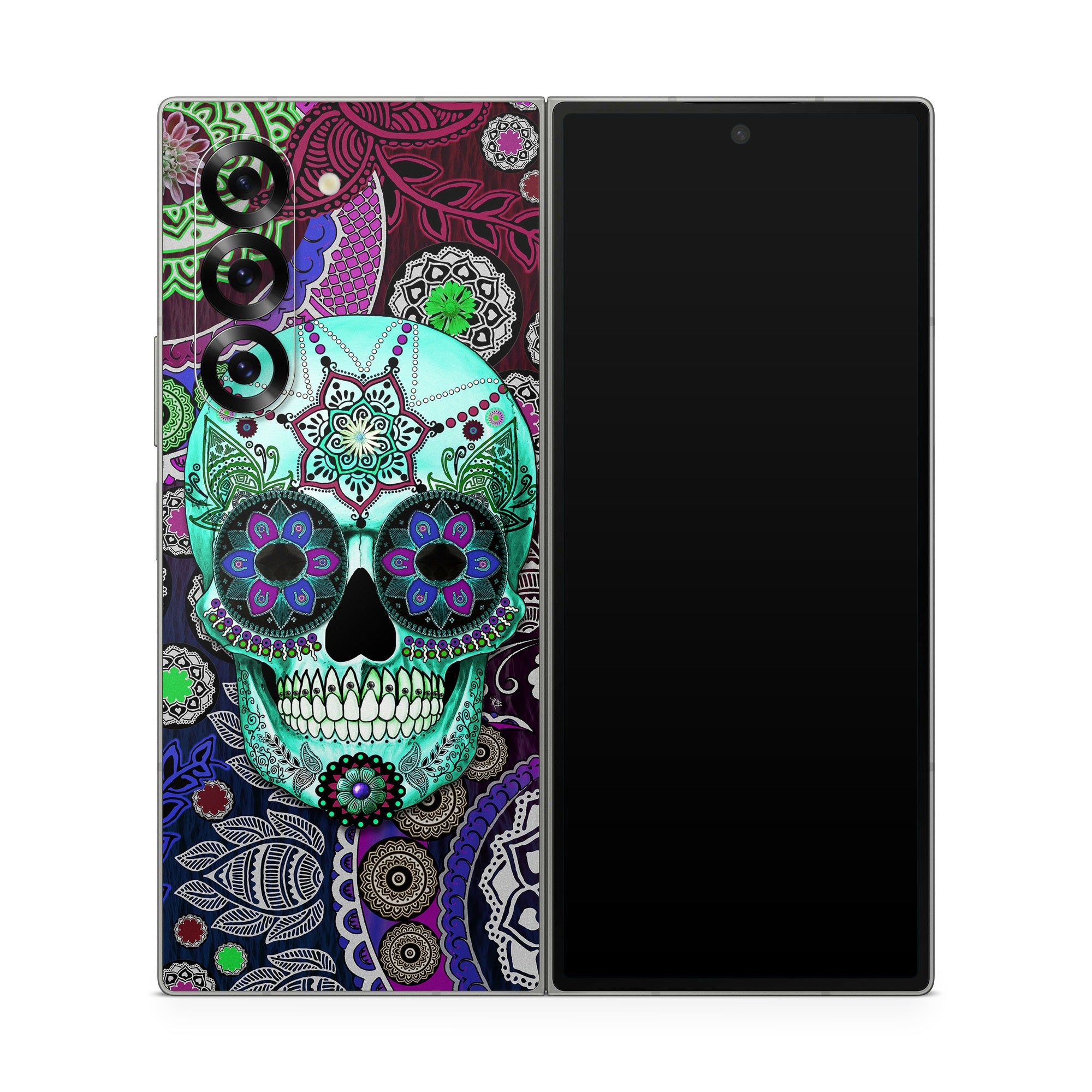 Sugar Skull Sombrero - Samsung Galaxy Z Fold6 Skin