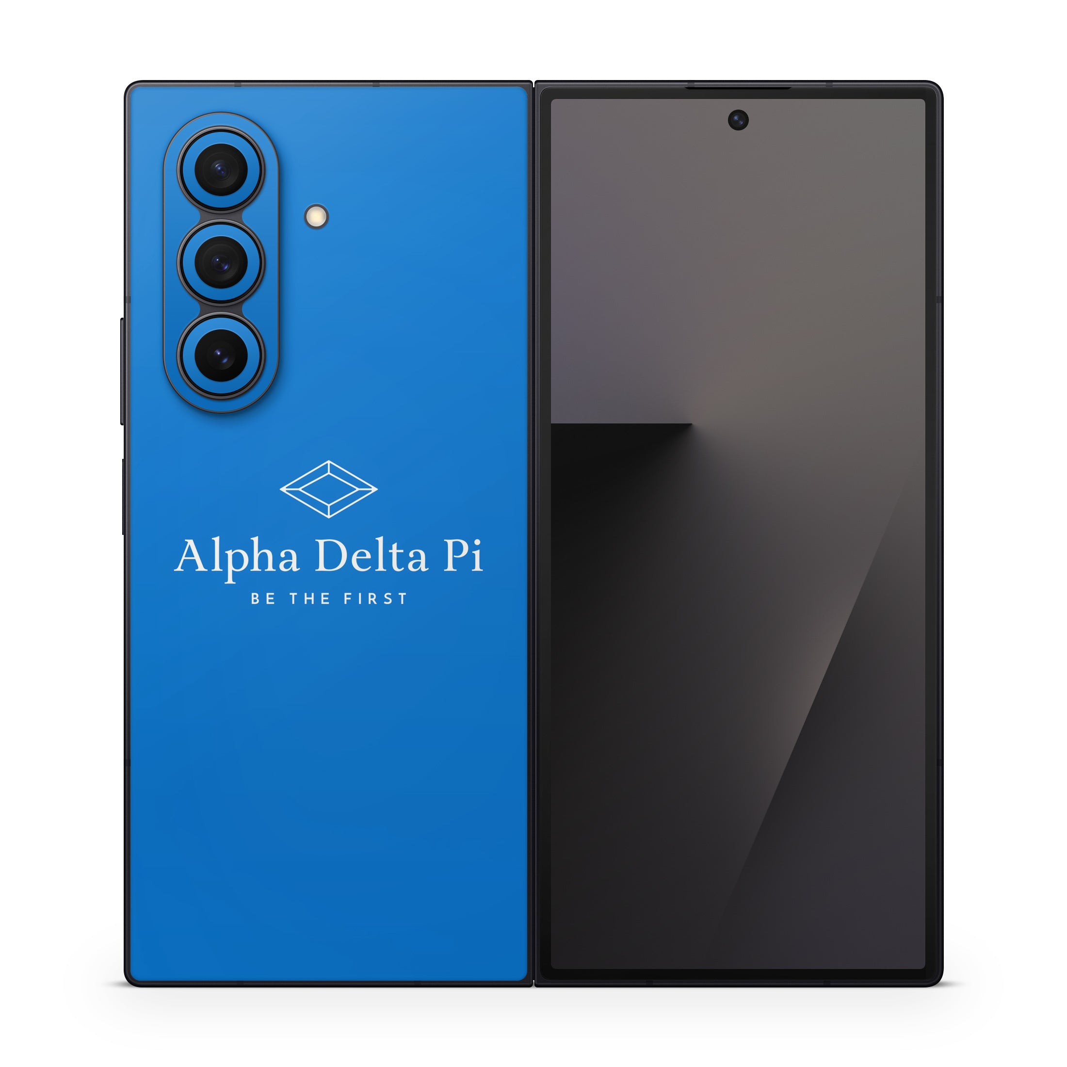 Alpha Delta Pi Primary Logo Azure - Samsung Galaxy Z Fold7 Skin