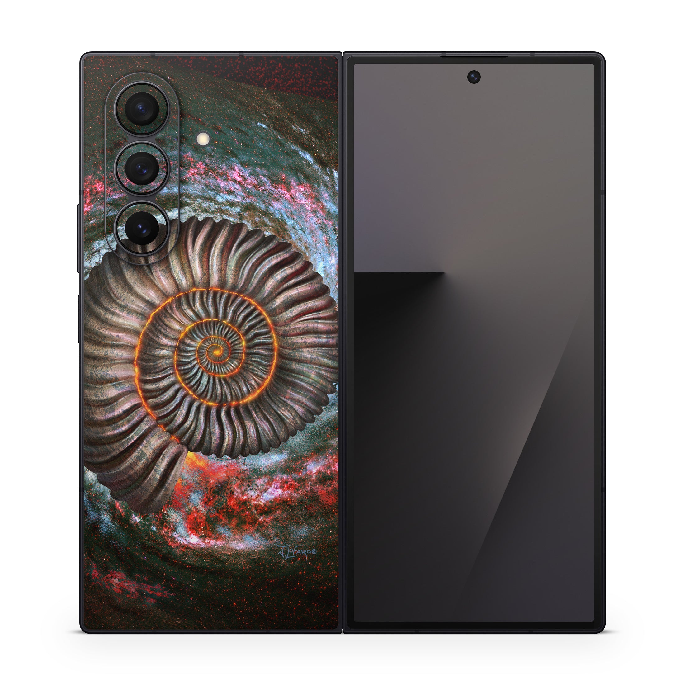 Ammonite Galaxy - Samsung Galaxy Z Fold7 Skin
