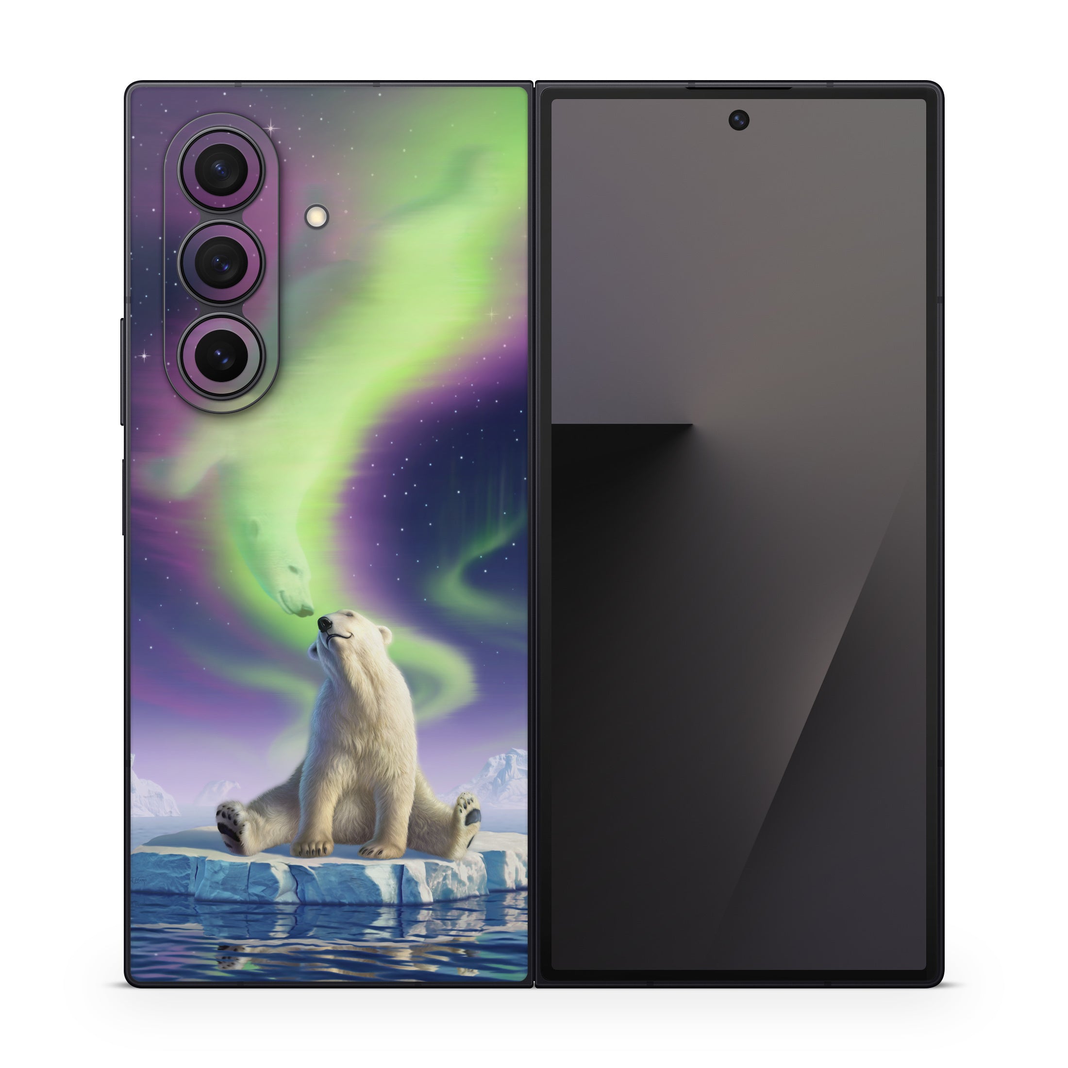 Arctic Kiss - Samsung Galaxy Z Fold7 Skin