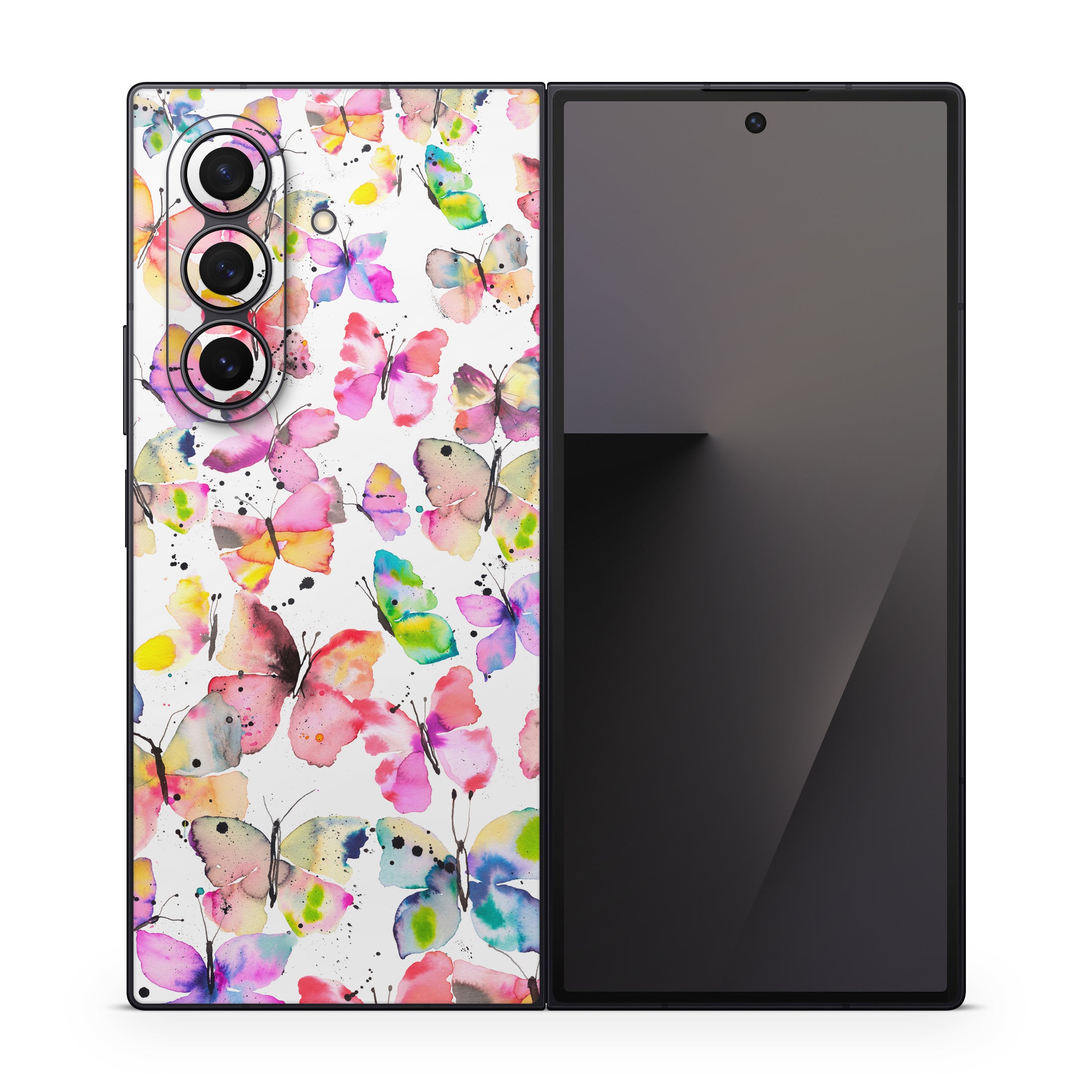 Artistic Butterflies - Samsung Galaxy Z Fold7 Skin