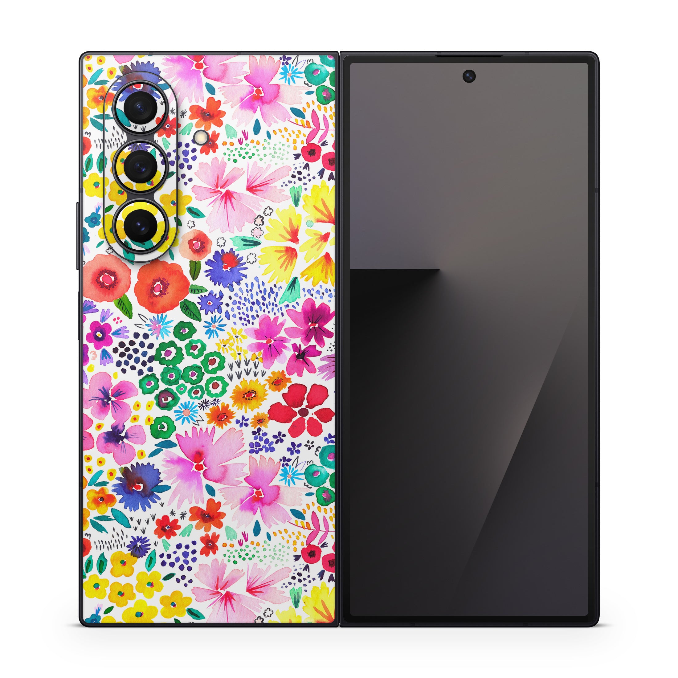 Artful Little Flowers - Samsung Galaxy Z Fold7 Skin