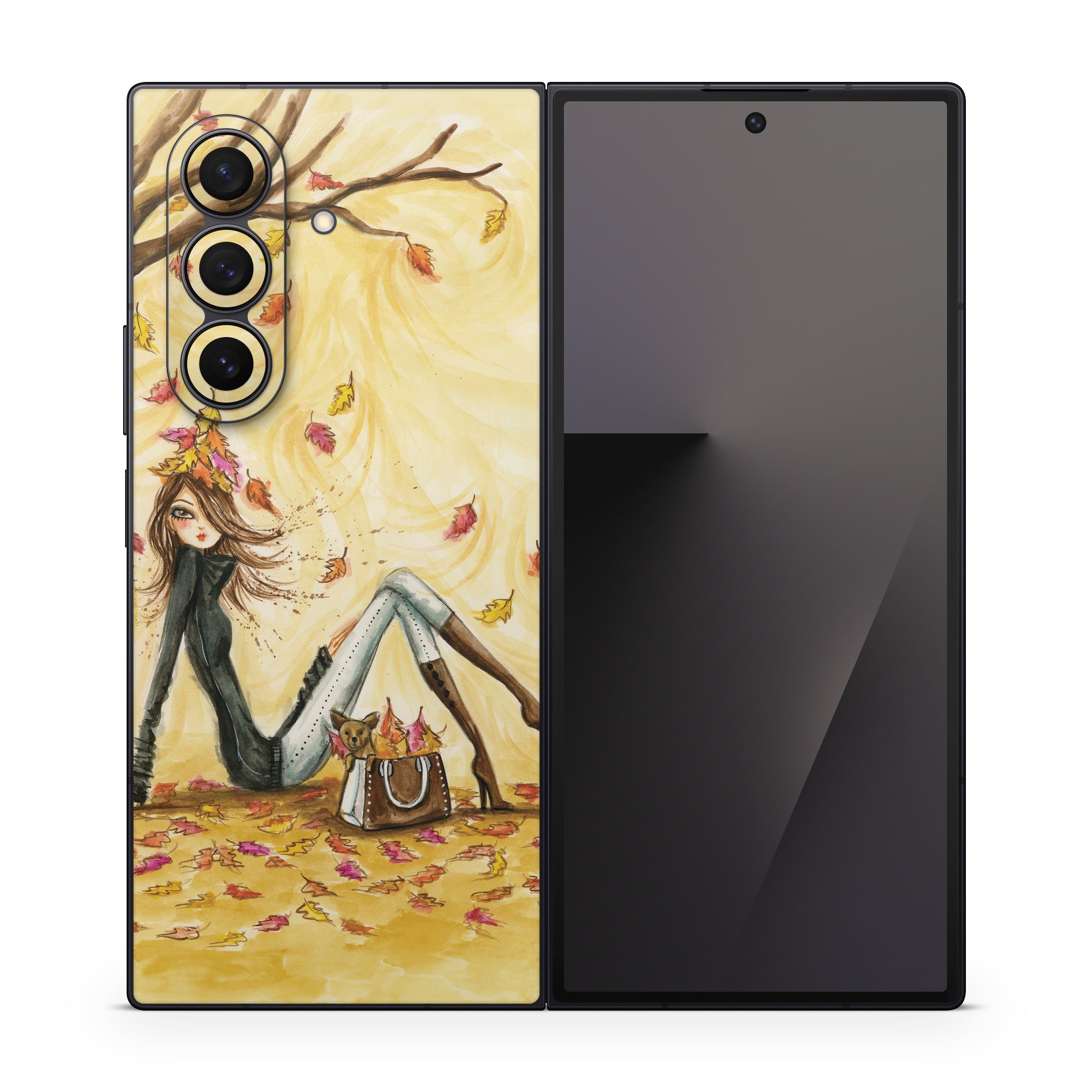 Autumn Leaves - Samsung Galaxy Z Fold7 Skin