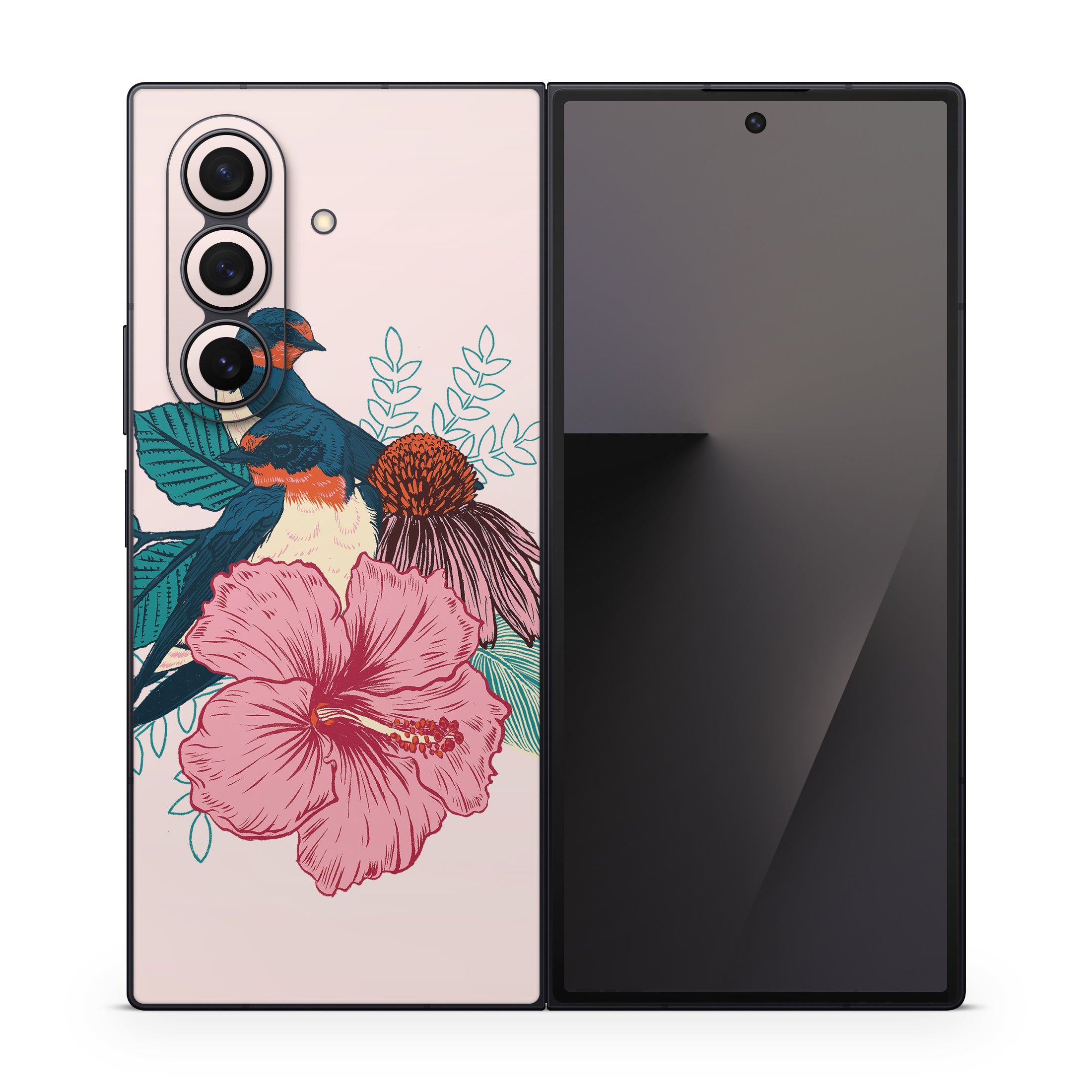Barn Swallows - Samsung Galaxy Z Fold7 Skin