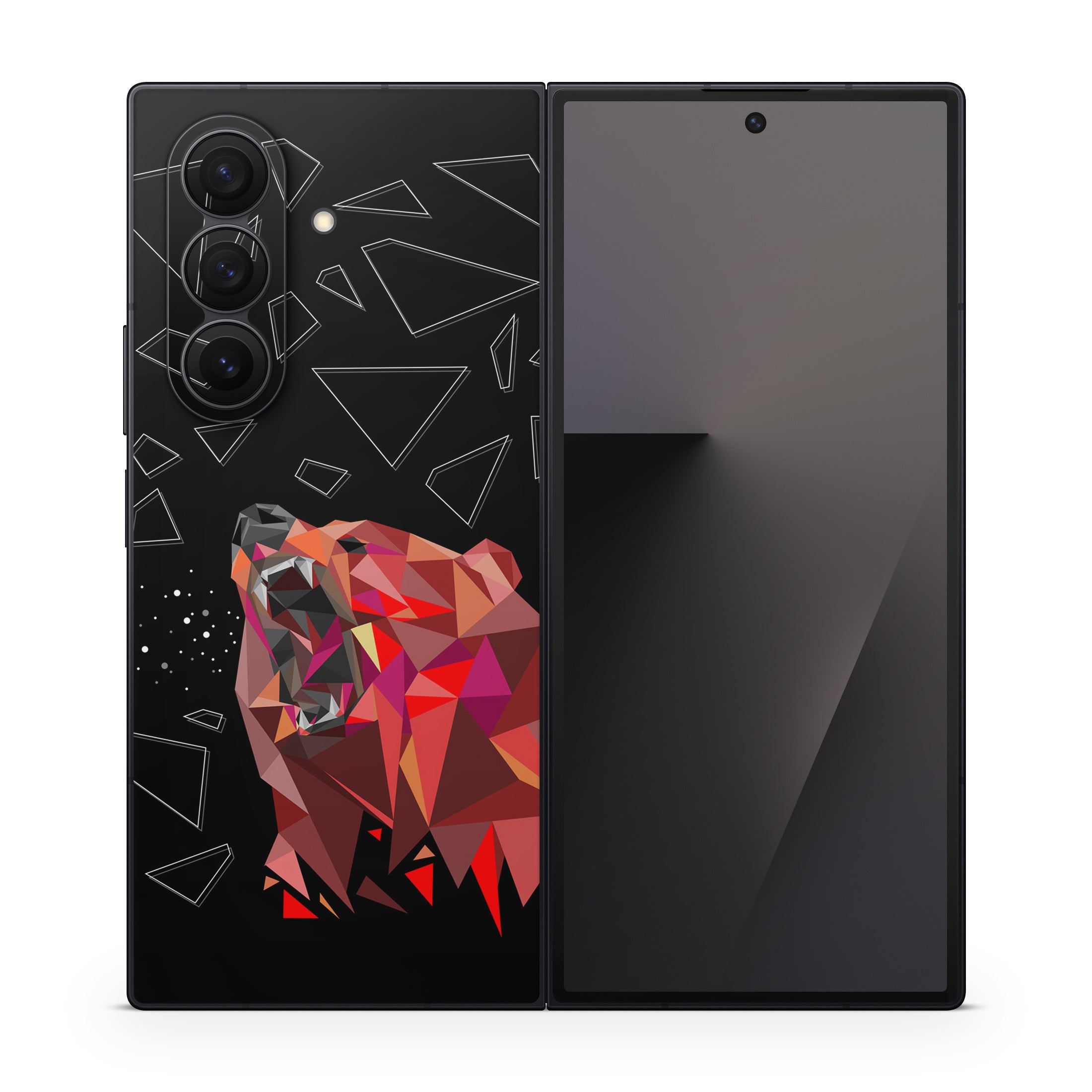 Bears Hate Math - Samsung Galaxy Z Fold7 Skin