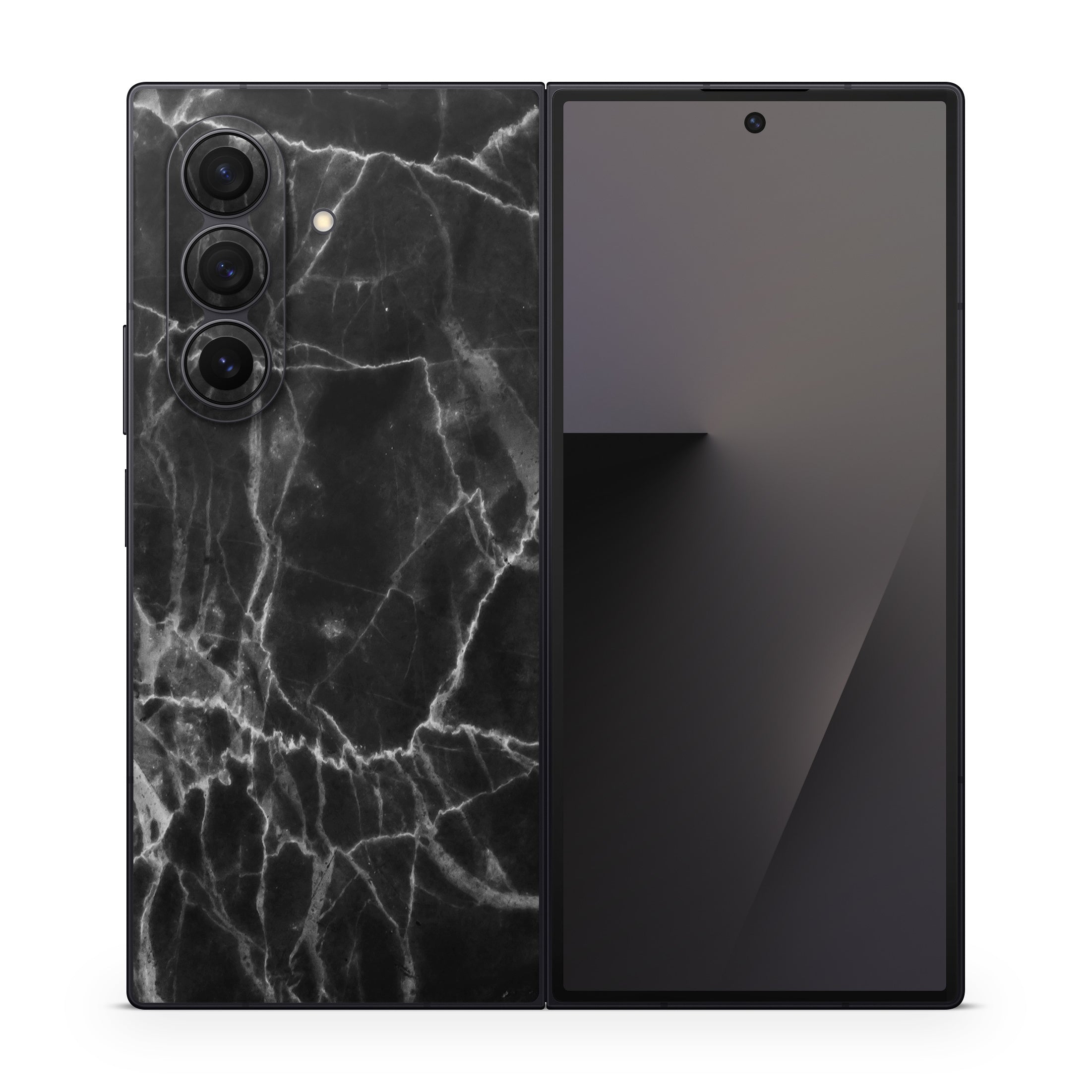 Black Marble - Samsung Galaxy Z Fold7 Skin