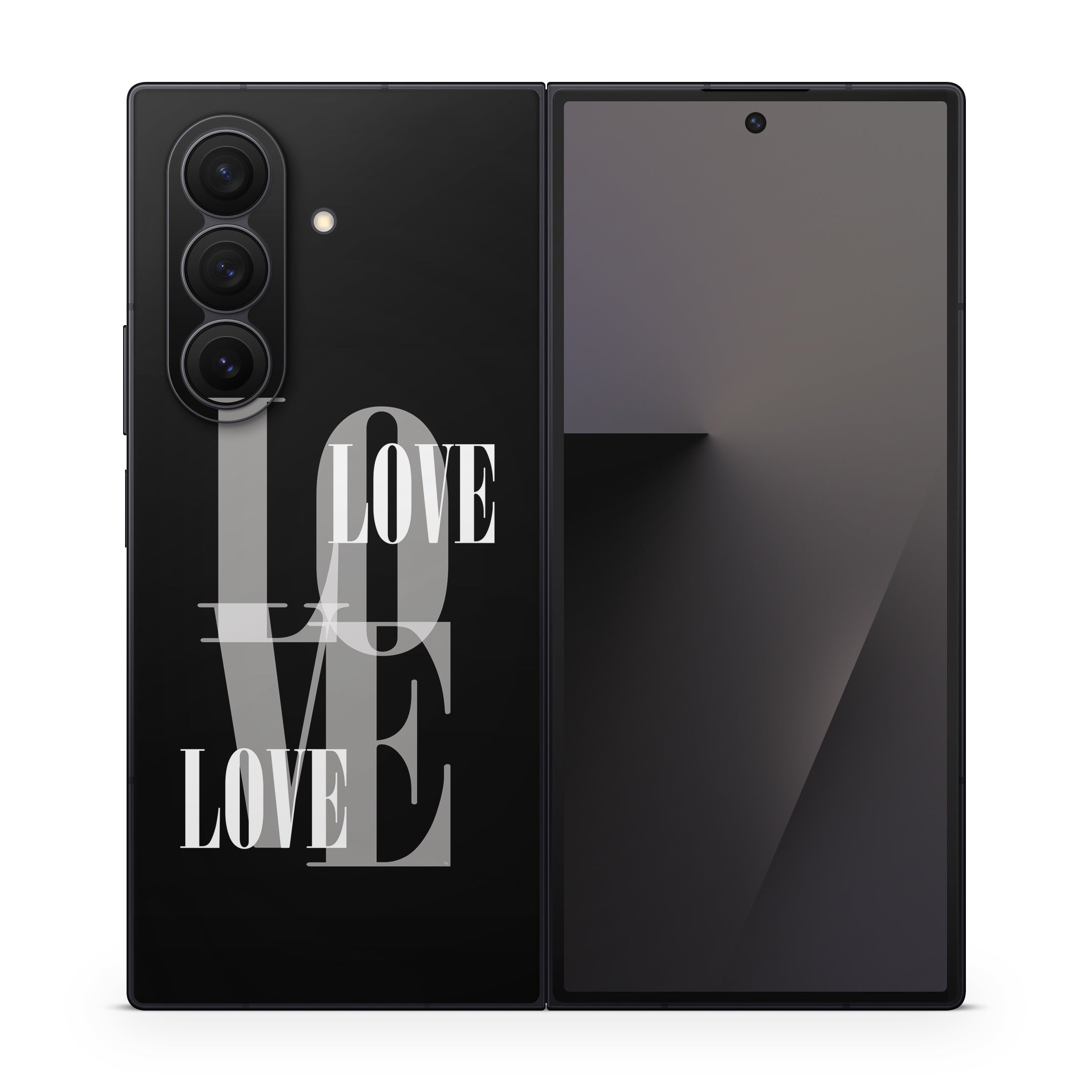 Black Love - Samsung Galaxy Z Fold7 Skin