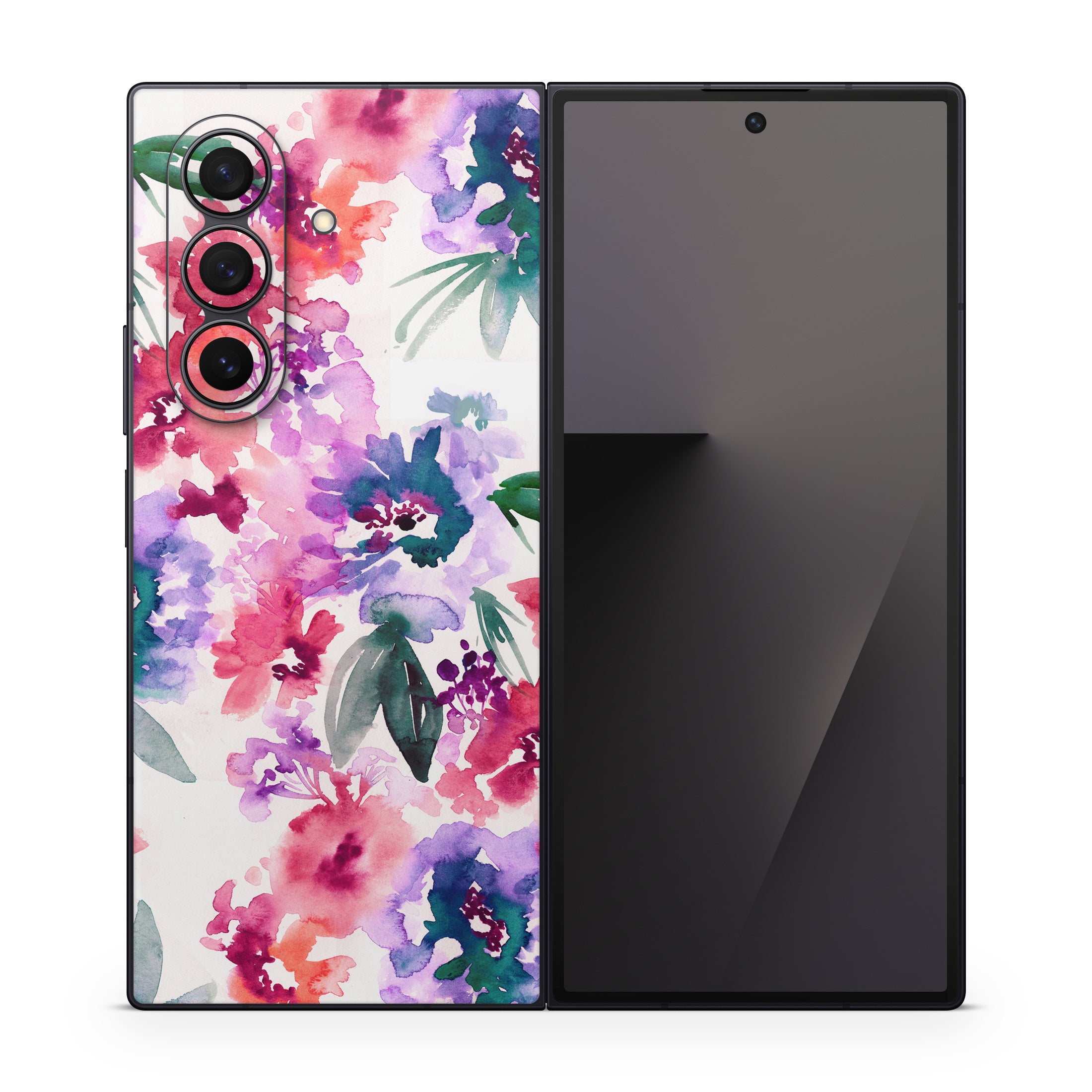 Blurred Flowers - Samsung Galaxy Z Fold7 Skin