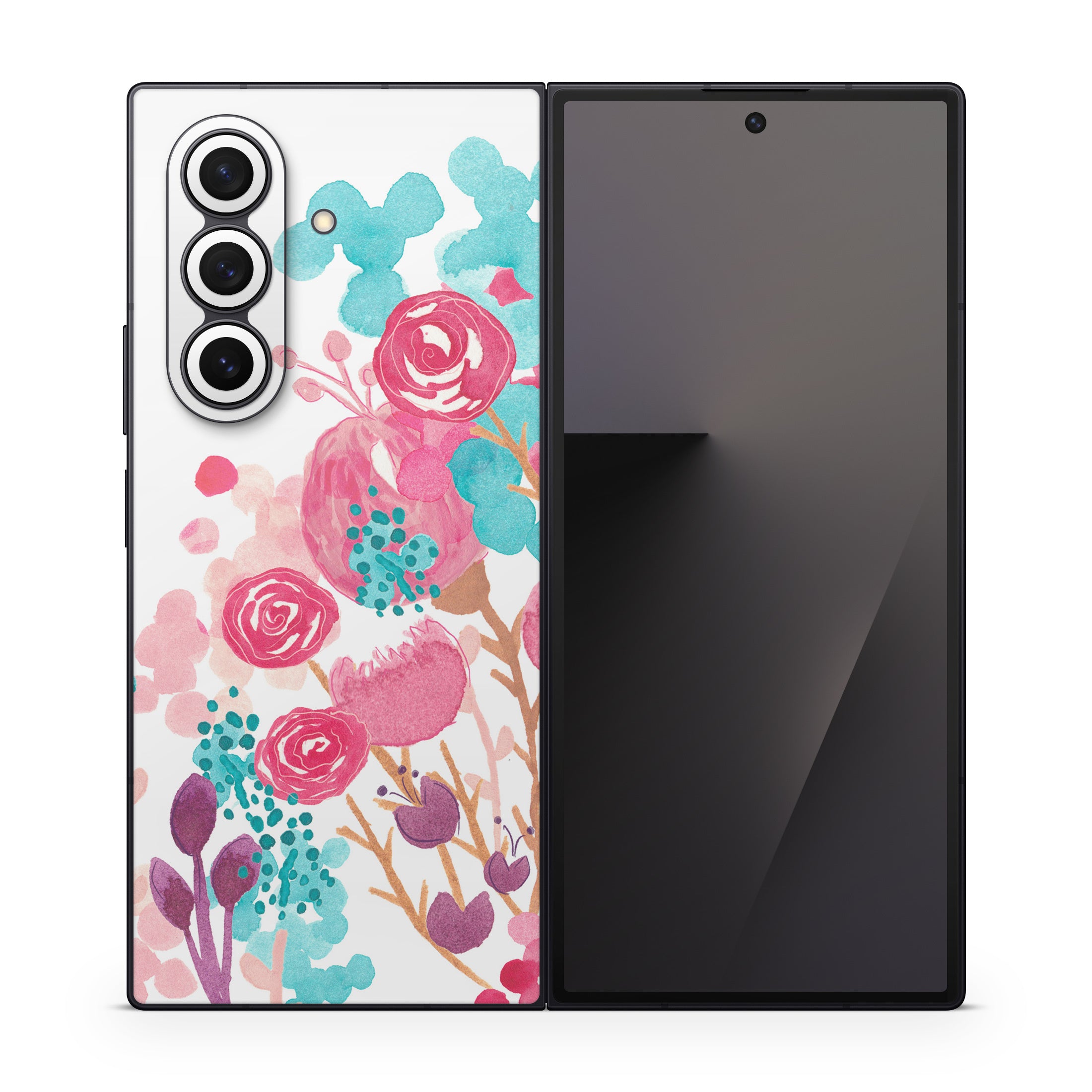 Blush Blossoms - Samsung Galaxy Z Fold7 Skin