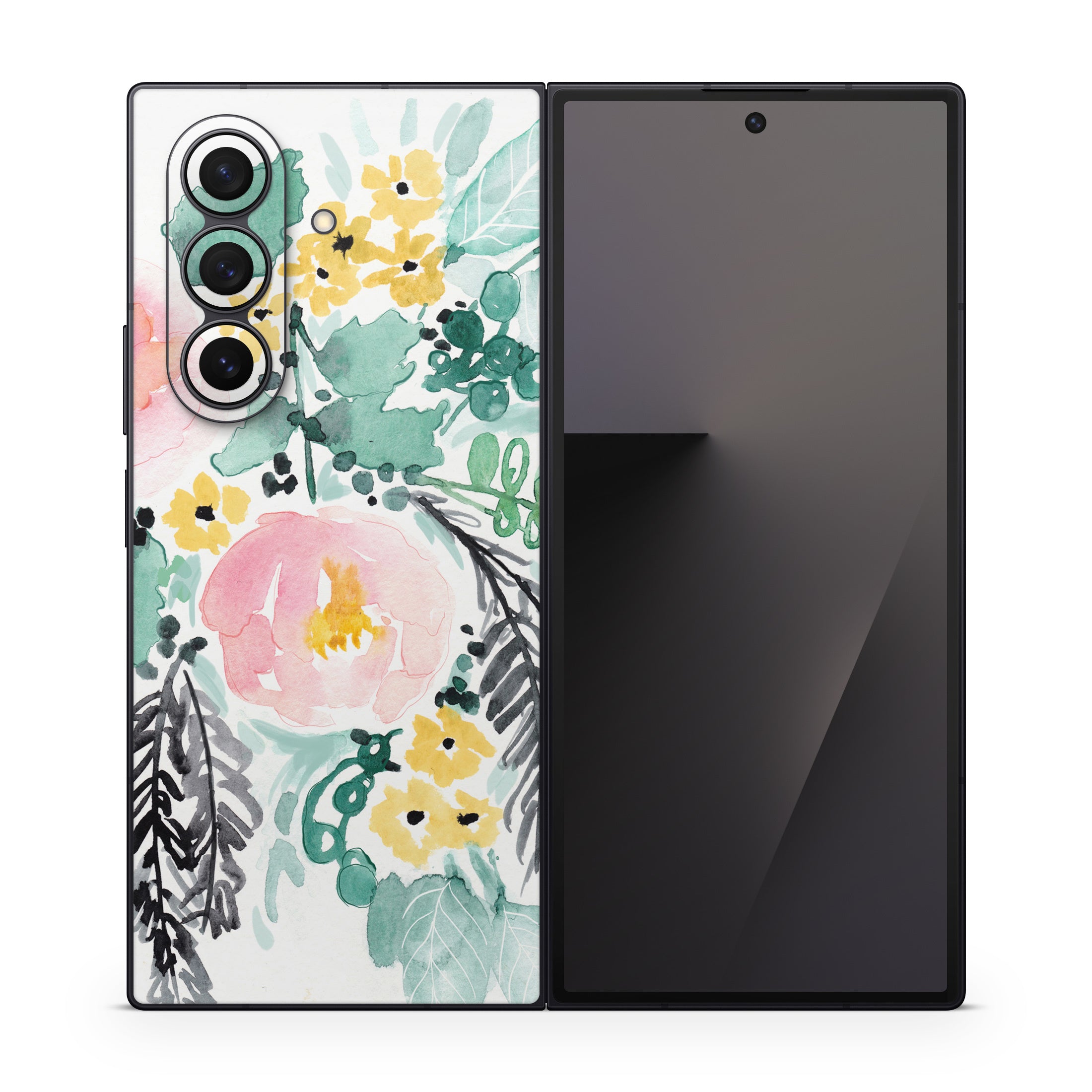 Blushed Flowers - Samsung Galaxy Z Fold7 Skin