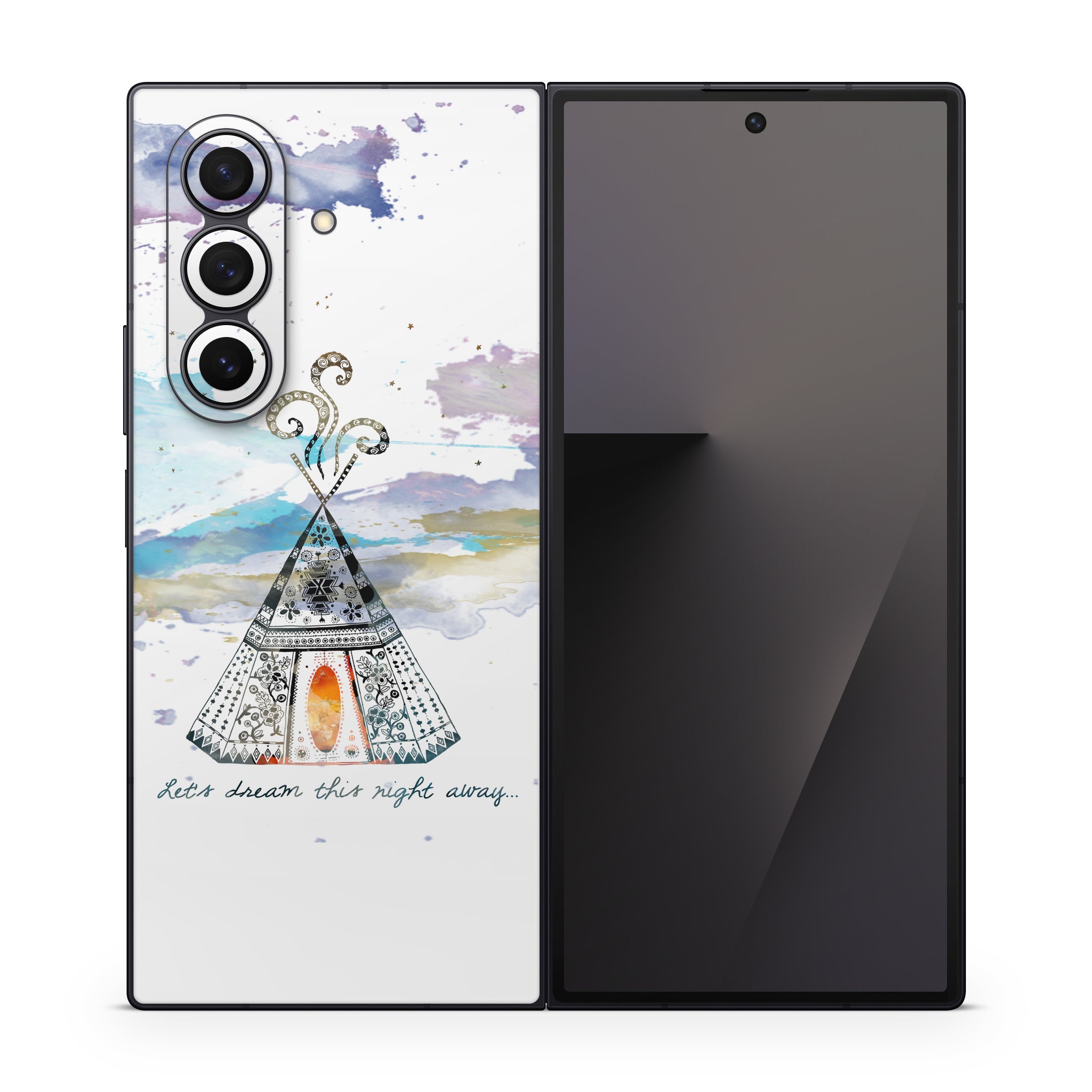 Boho Teepee - Samsung Galaxy Z Fold7 Skin
