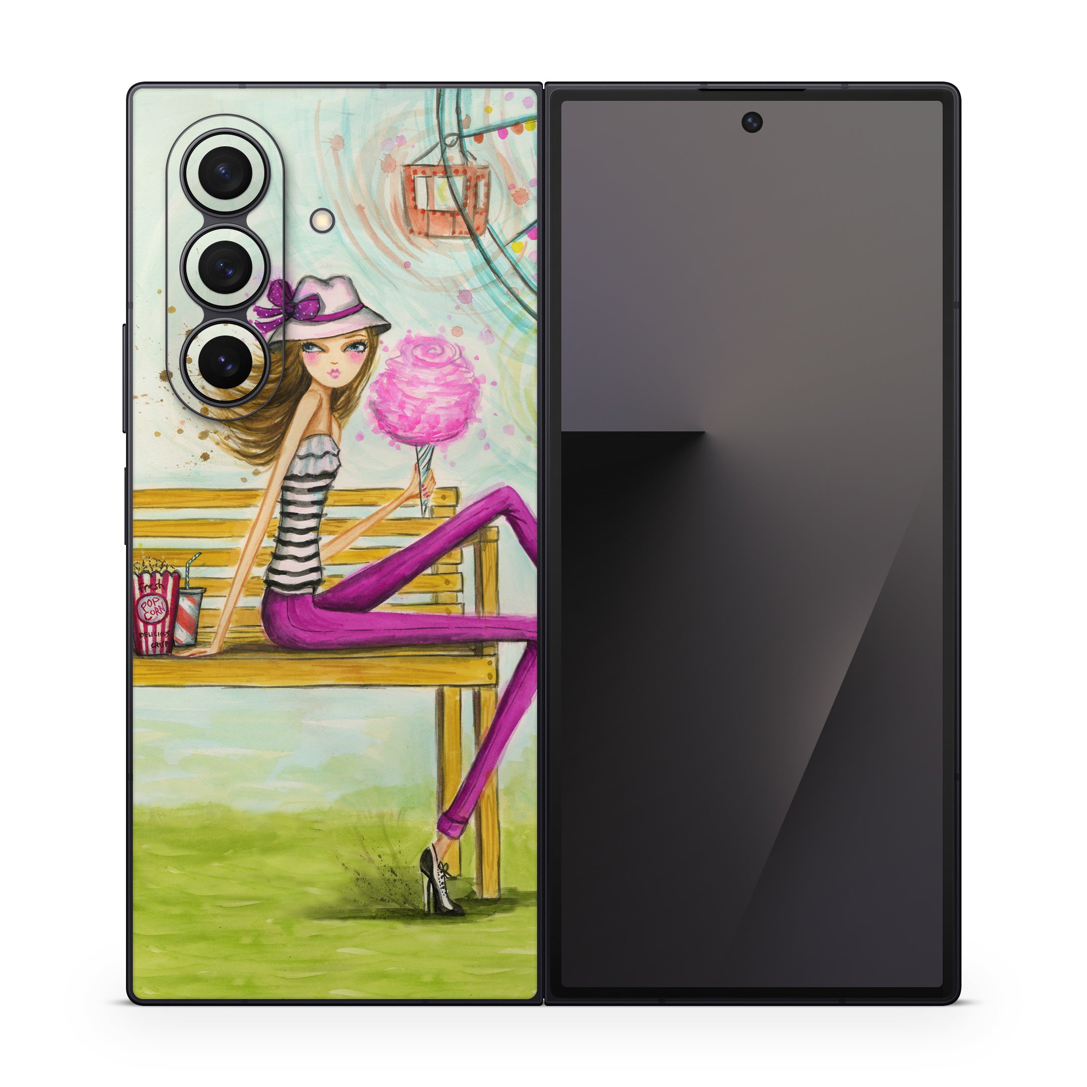 Carnival Cotton Candy - Samsung Galaxy Z Fold7 Skin