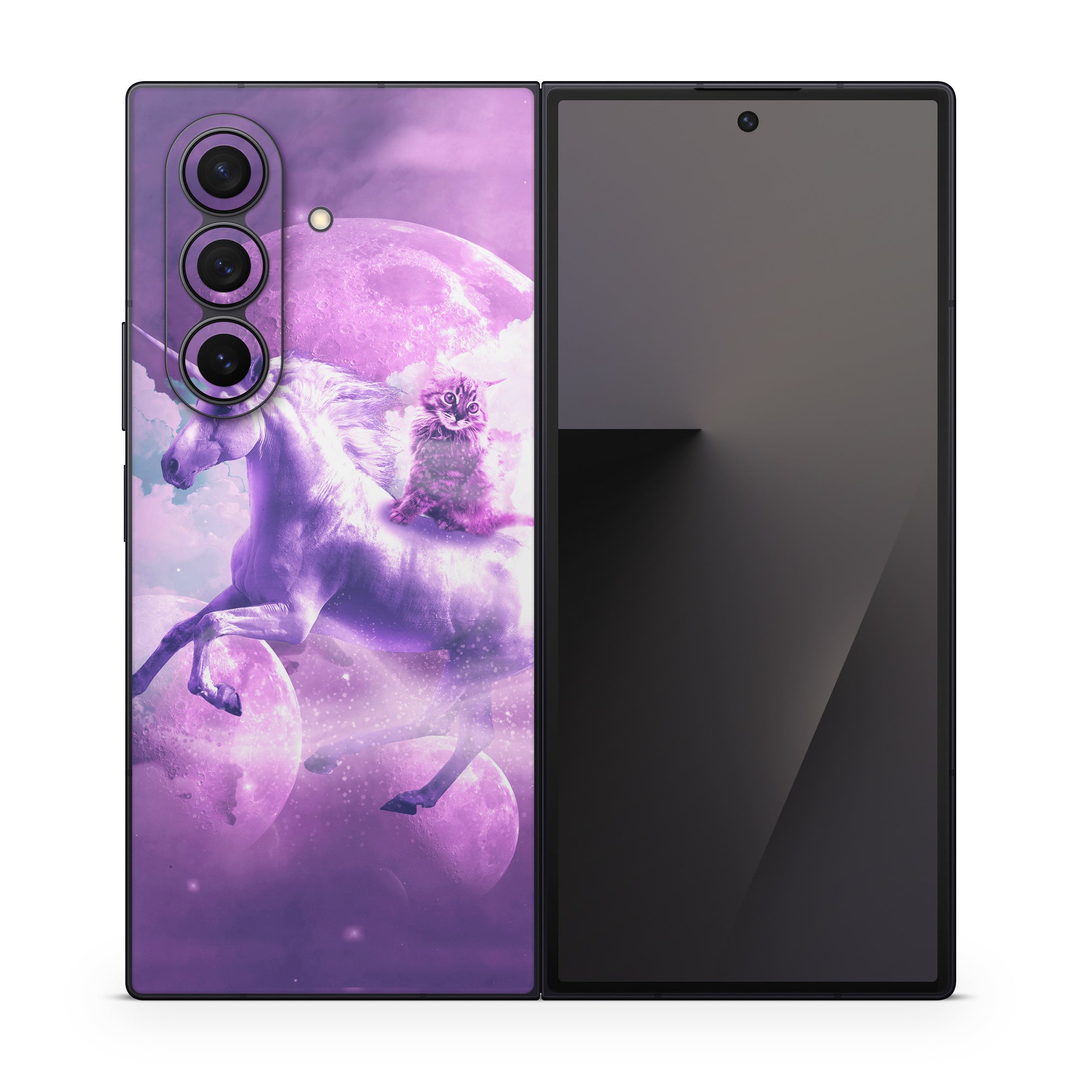 Cat Unicorn - Samsung Galaxy Z Fold7 Skin