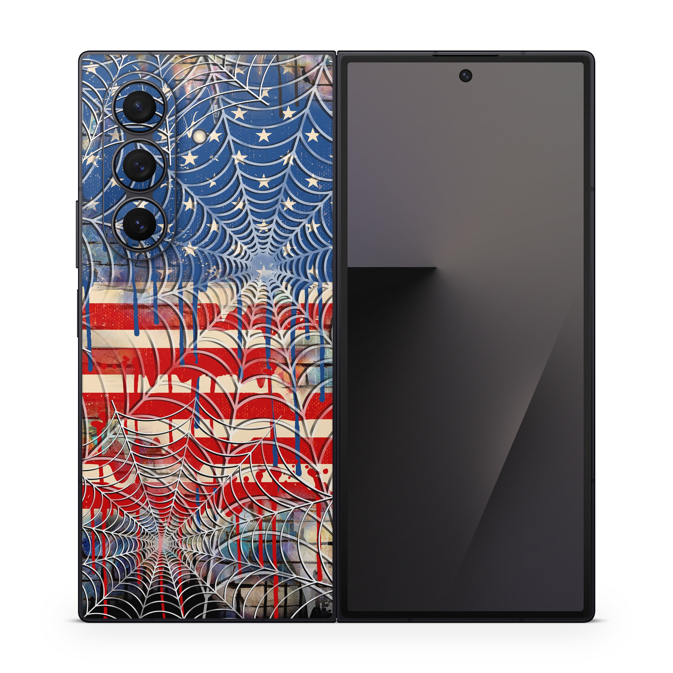 Cobweb Flag - Samsung Galaxy Z Fold7 Skin