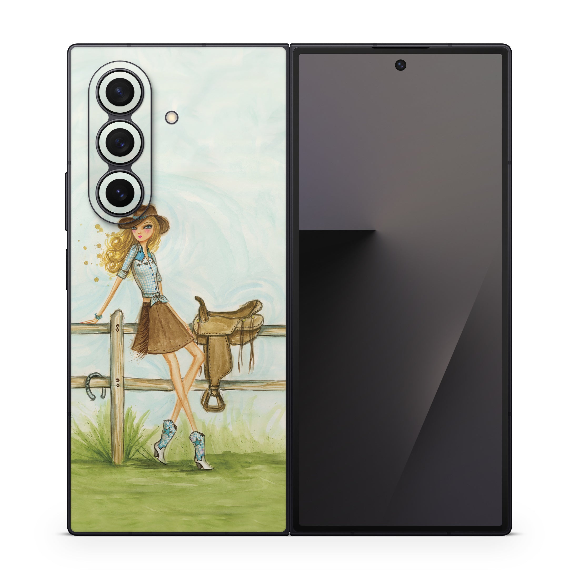 Cowgirl Glam - Samsung Galaxy Z Fold7 Skin