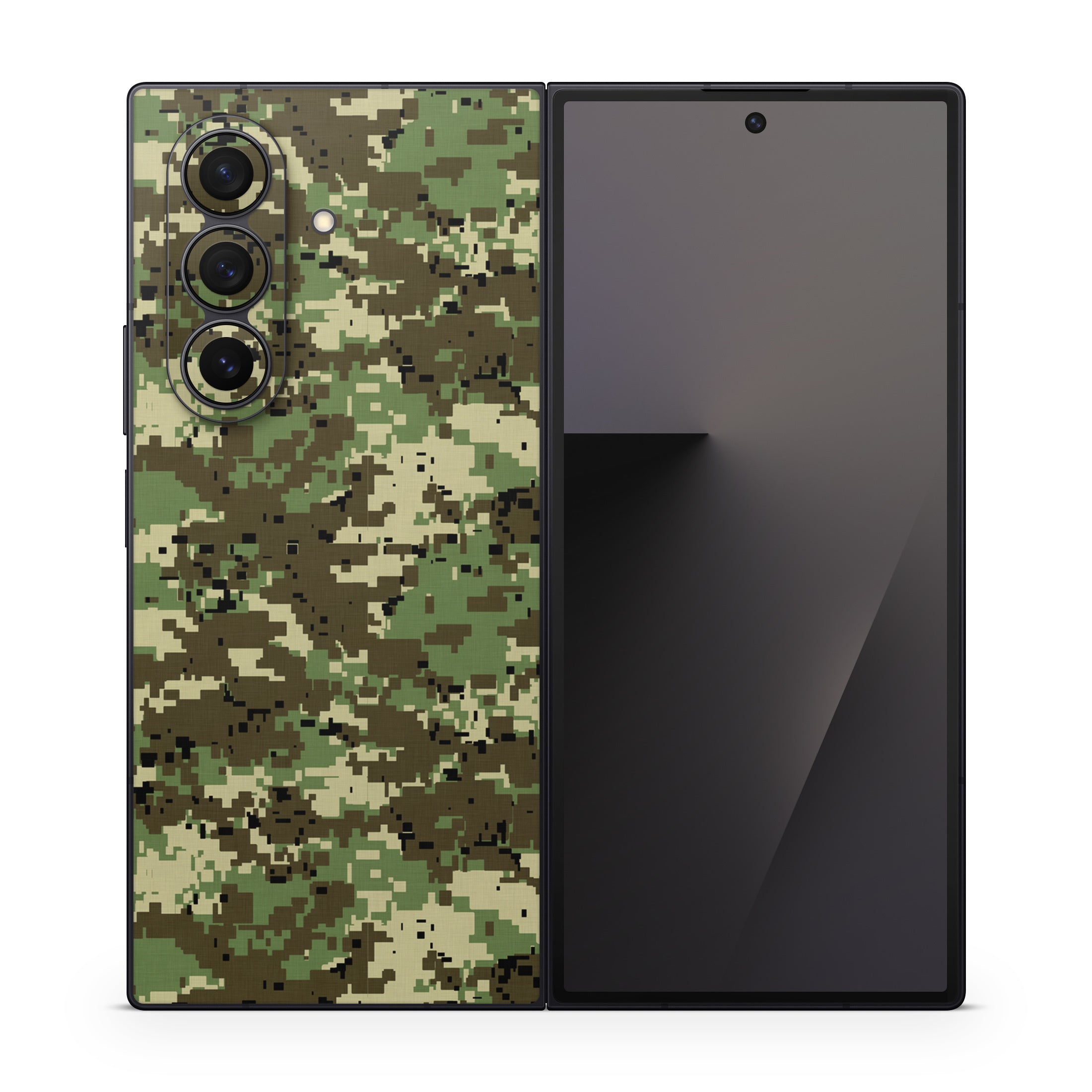 Digital Woodland Camo - Samsung Galaxy Z Fold7 Skin