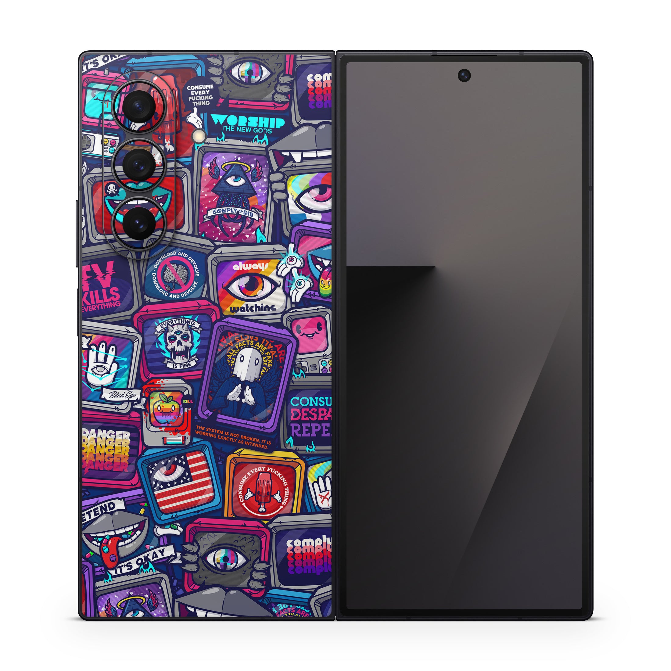 Distraction Tactic - Samsung Galaxy Z Fold7 Skin