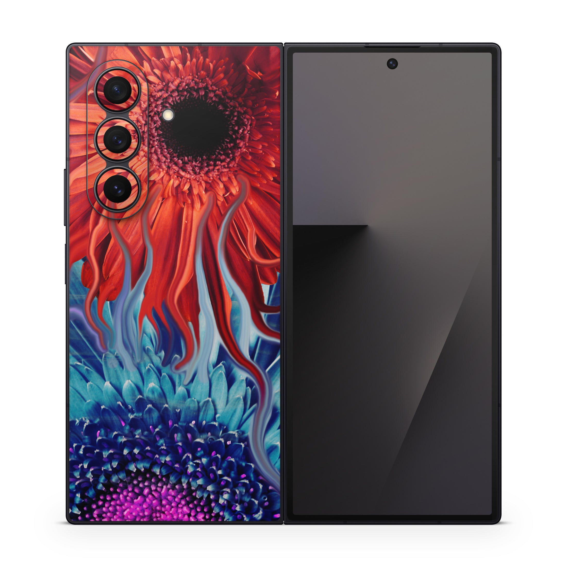 Deep Water Daisy Dance - Samsung Galaxy Z Fold7 Skin