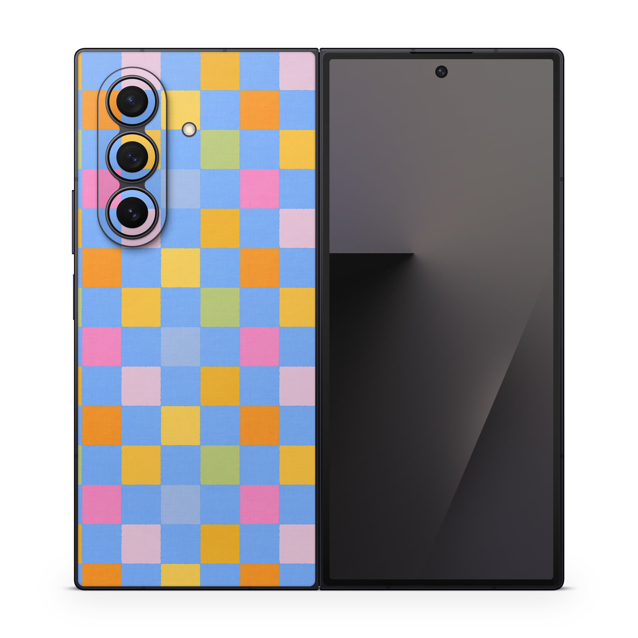 Eclectic Checker - Samsung Galaxy Z Fold7 Skin