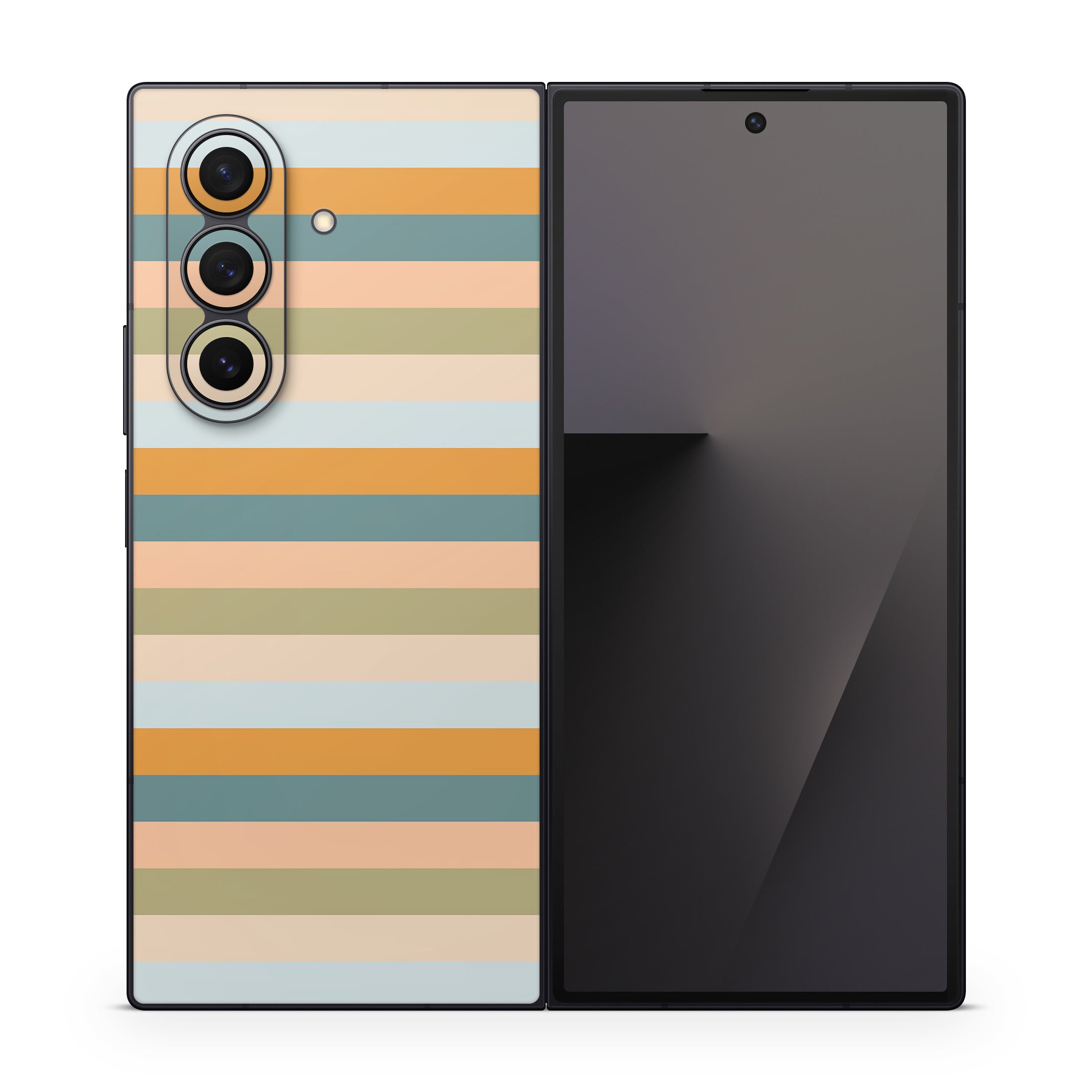Earth Stripes - Samsung Galaxy Z Fold7 Skin