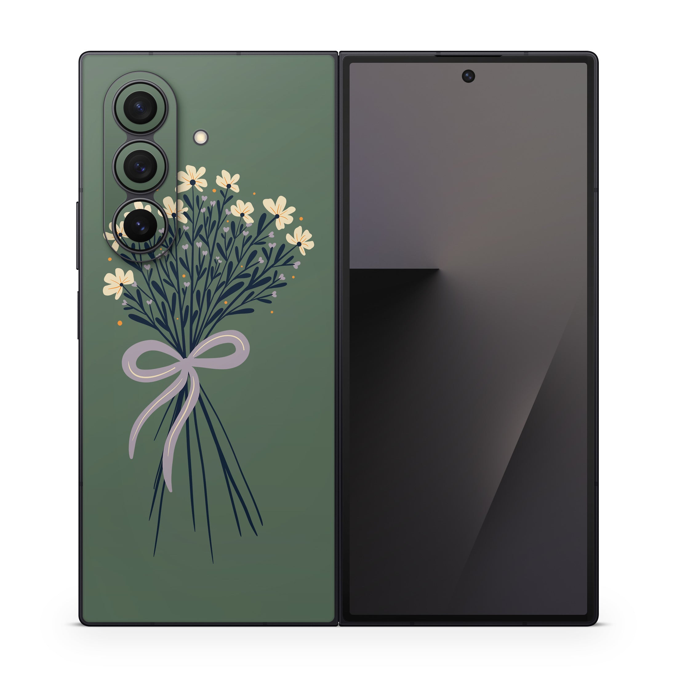 Floral Bouquet Bow - Samsung Galaxy Z Fold7 Skin