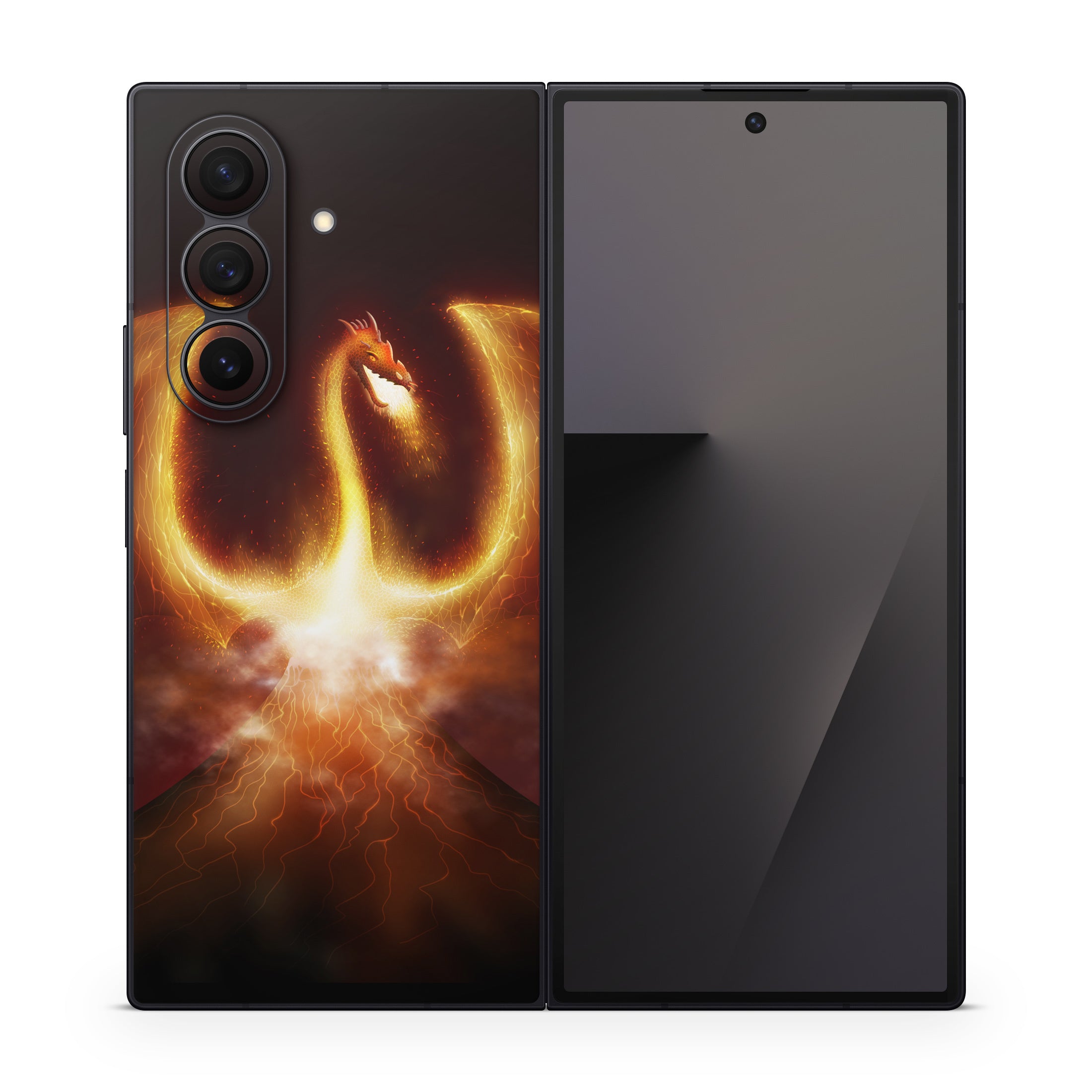 Fire Dragon - Samsung Galaxy Z Fold7 Skin