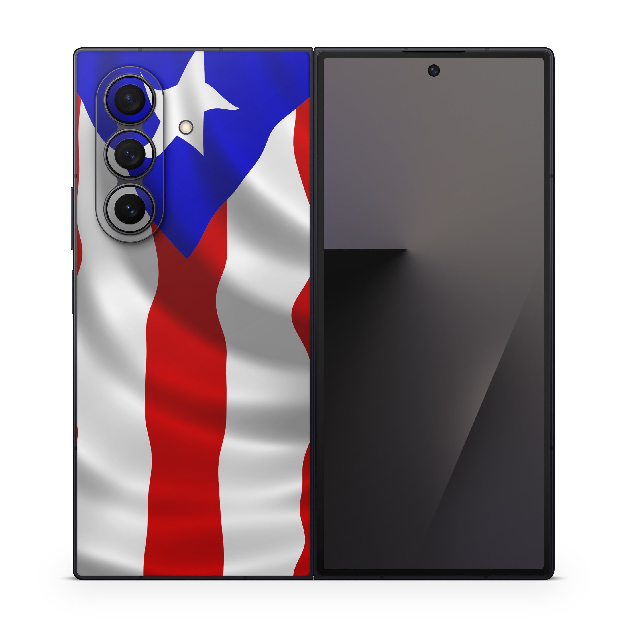 Puerto Rican Flag - Samsung Galaxy Z Fold7 Skin