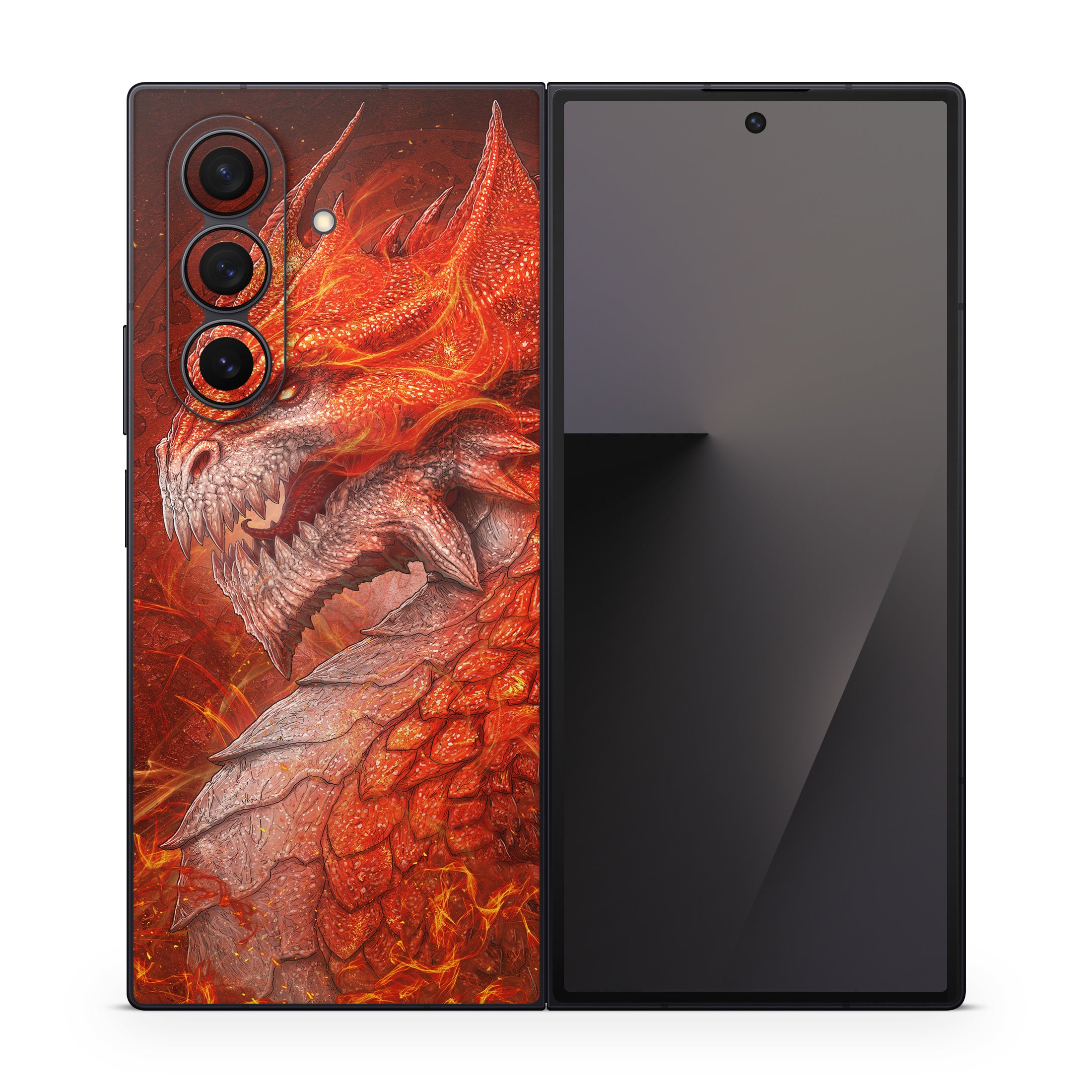 Flame Dragon - Samsung Galaxy Z Fold7 Skin
