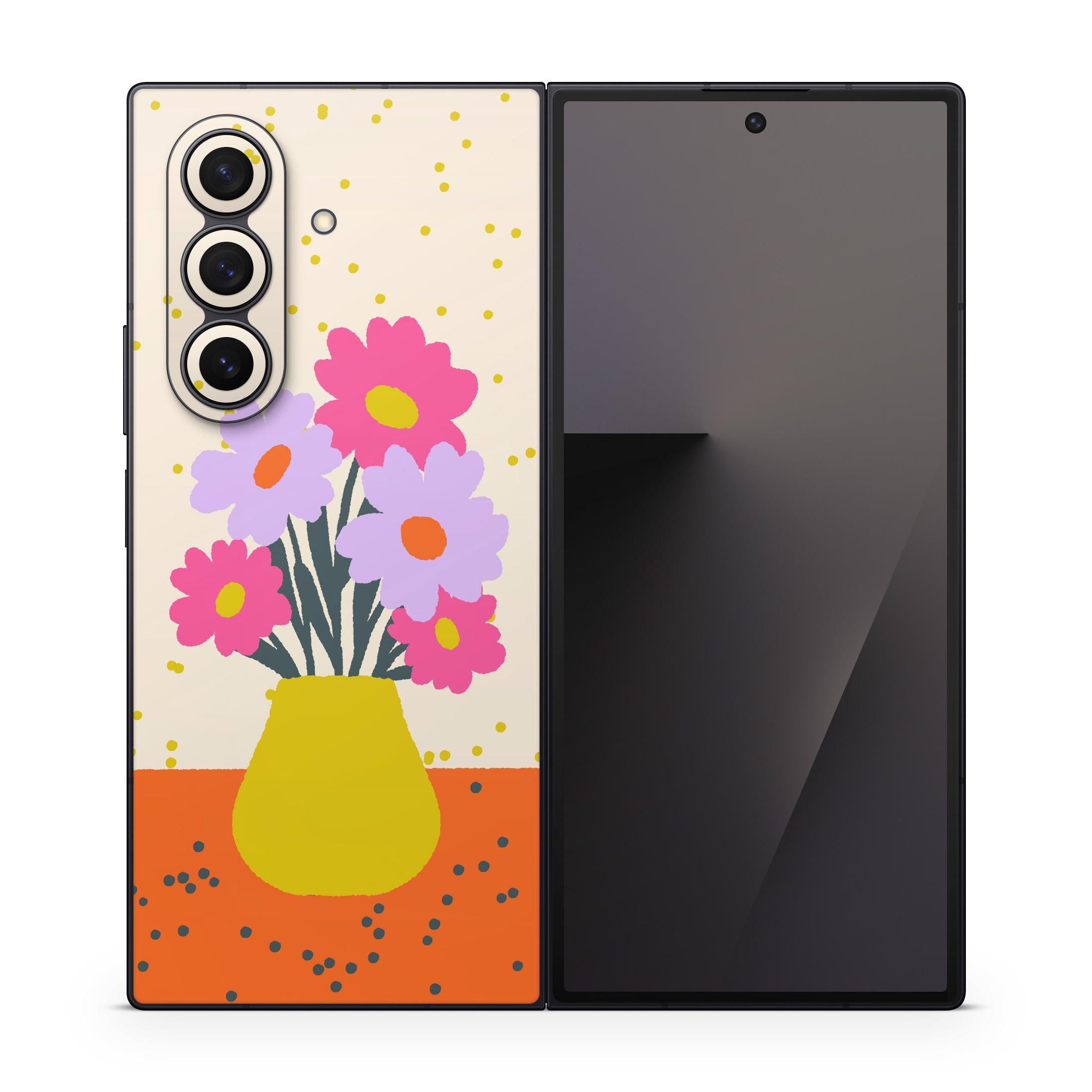 Flowers In A Vase - Samsung Galaxy Z Fold7 Skin