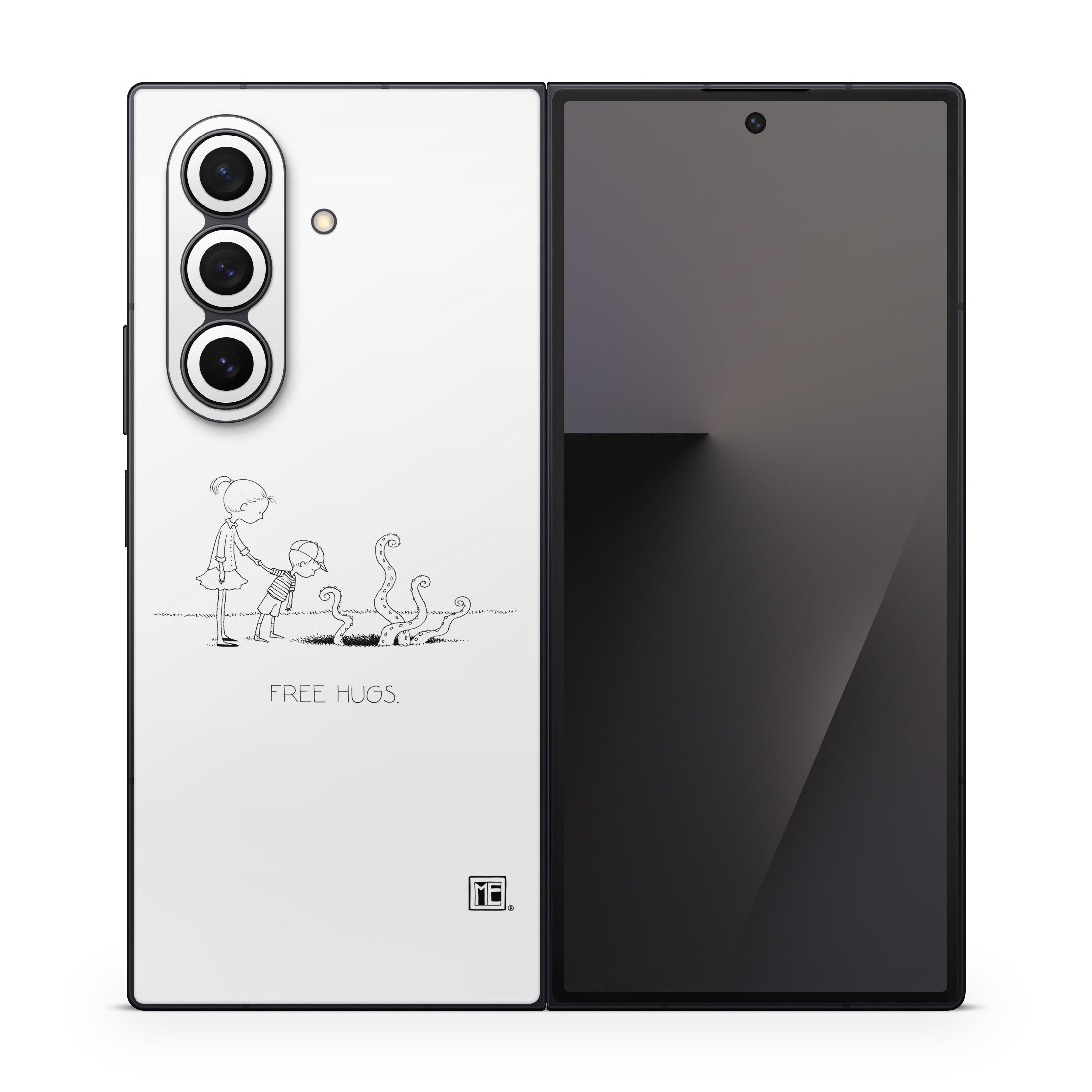 Free Hugs - Samsung Galaxy Z Fold7 Skin