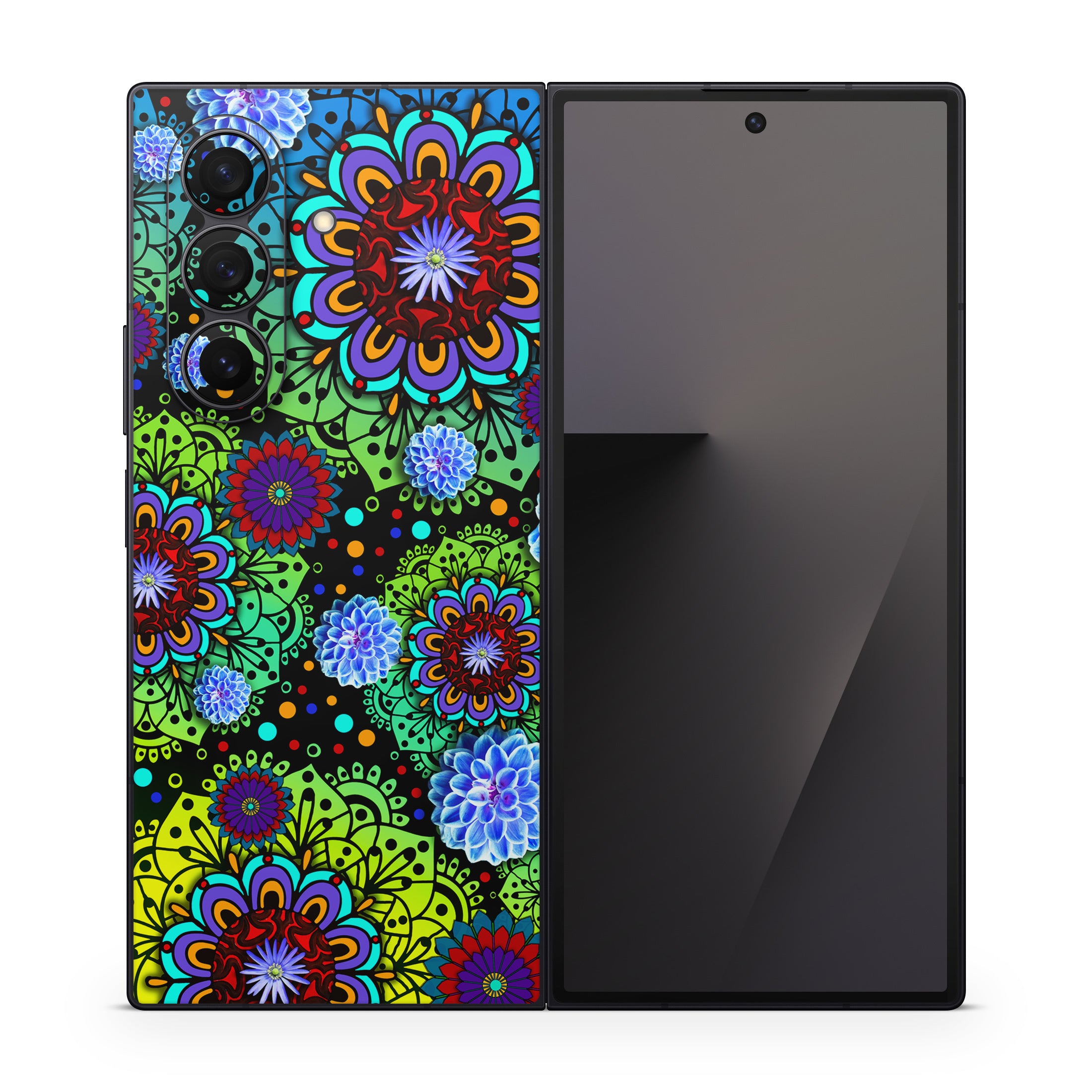 Funky Floratopia - Samsung Galaxy Z Fold7 Skin