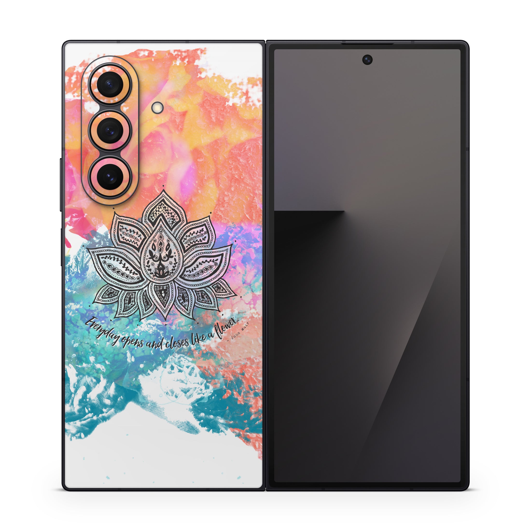 Happy Lotus - Samsung Galaxy Z Fold7 Skin