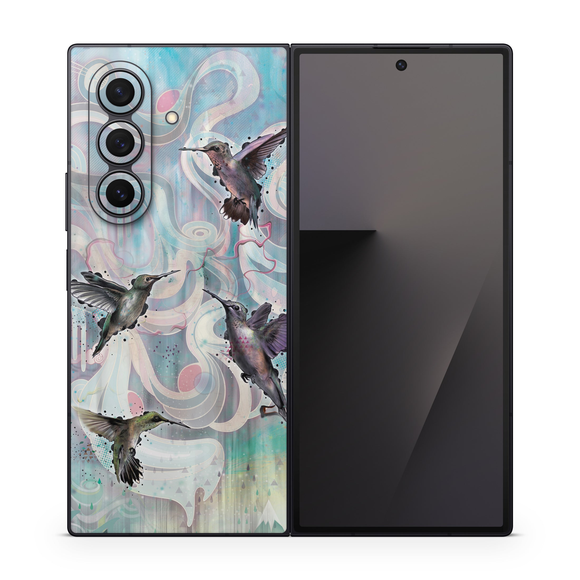 Hummingbirds - Samsung Galaxy Z Fold7 Skin