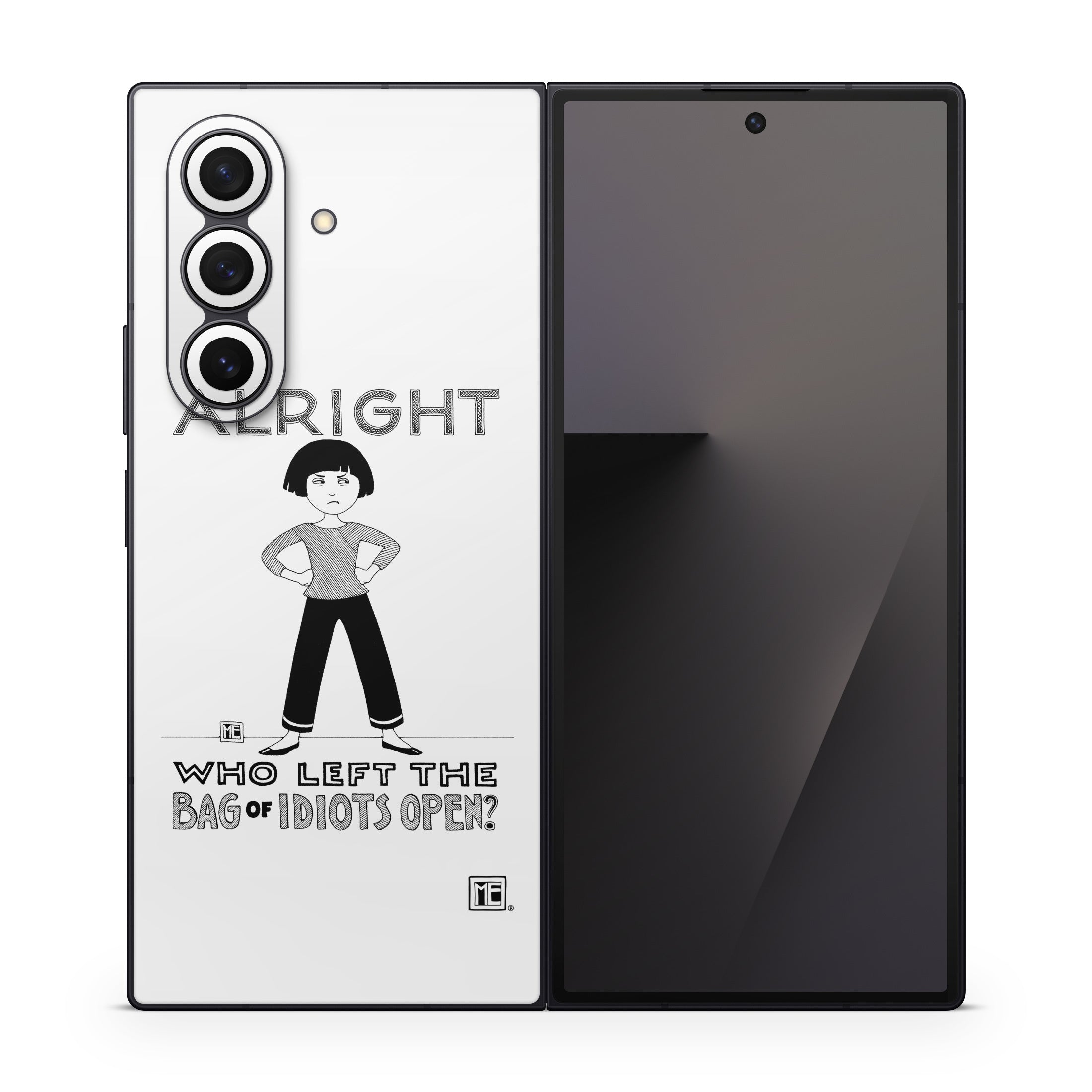 Bag of Idiots - Samsung Galaxy Z Fold7 Skin