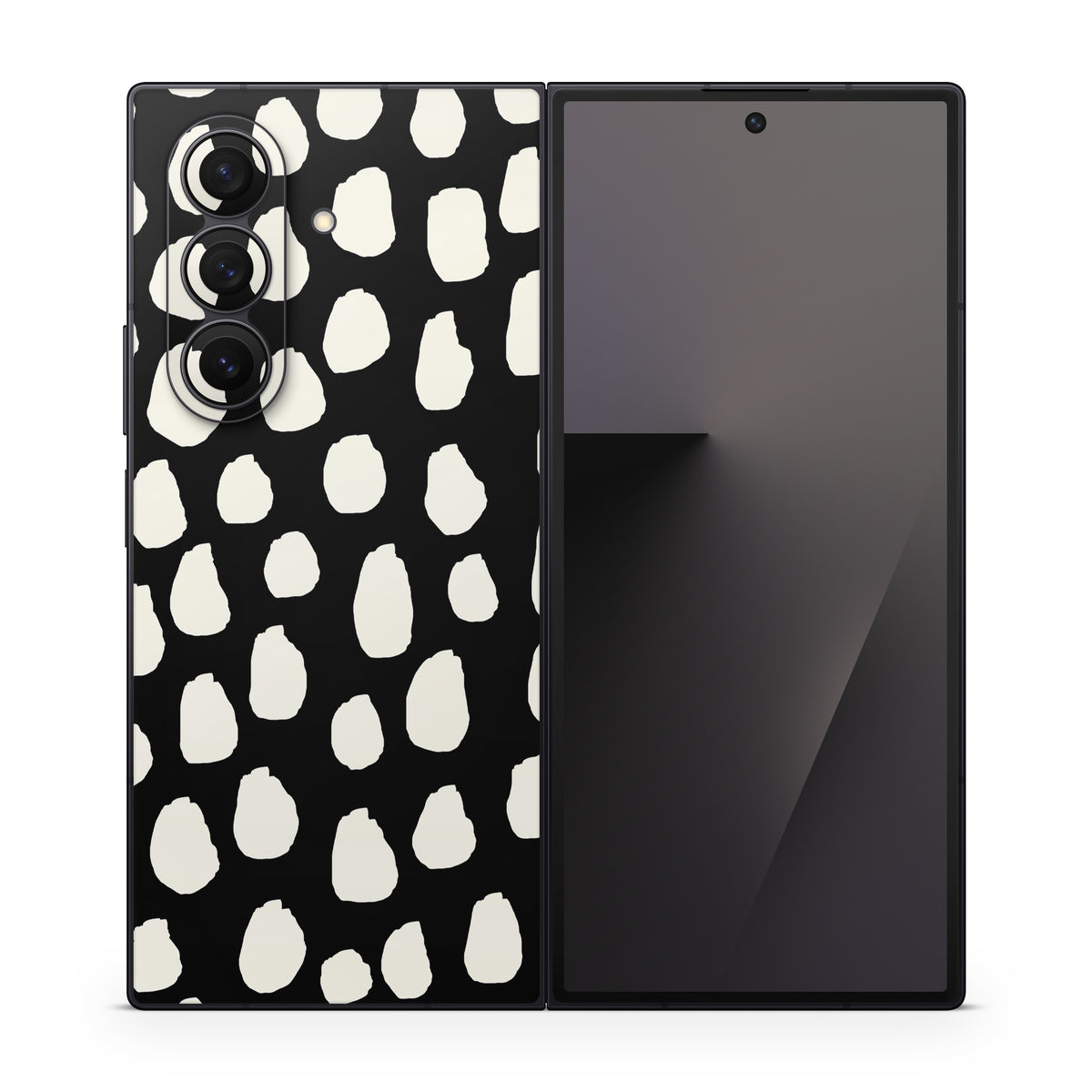 Inky Spots Black - Samsung Galaxy Z Fold7 Skin