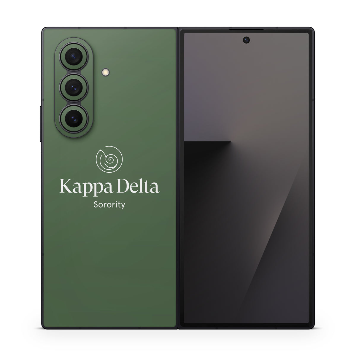 Kappa Delta Primary Logo Dark Olive - Samsung Galaxy Z Fold7 Skin