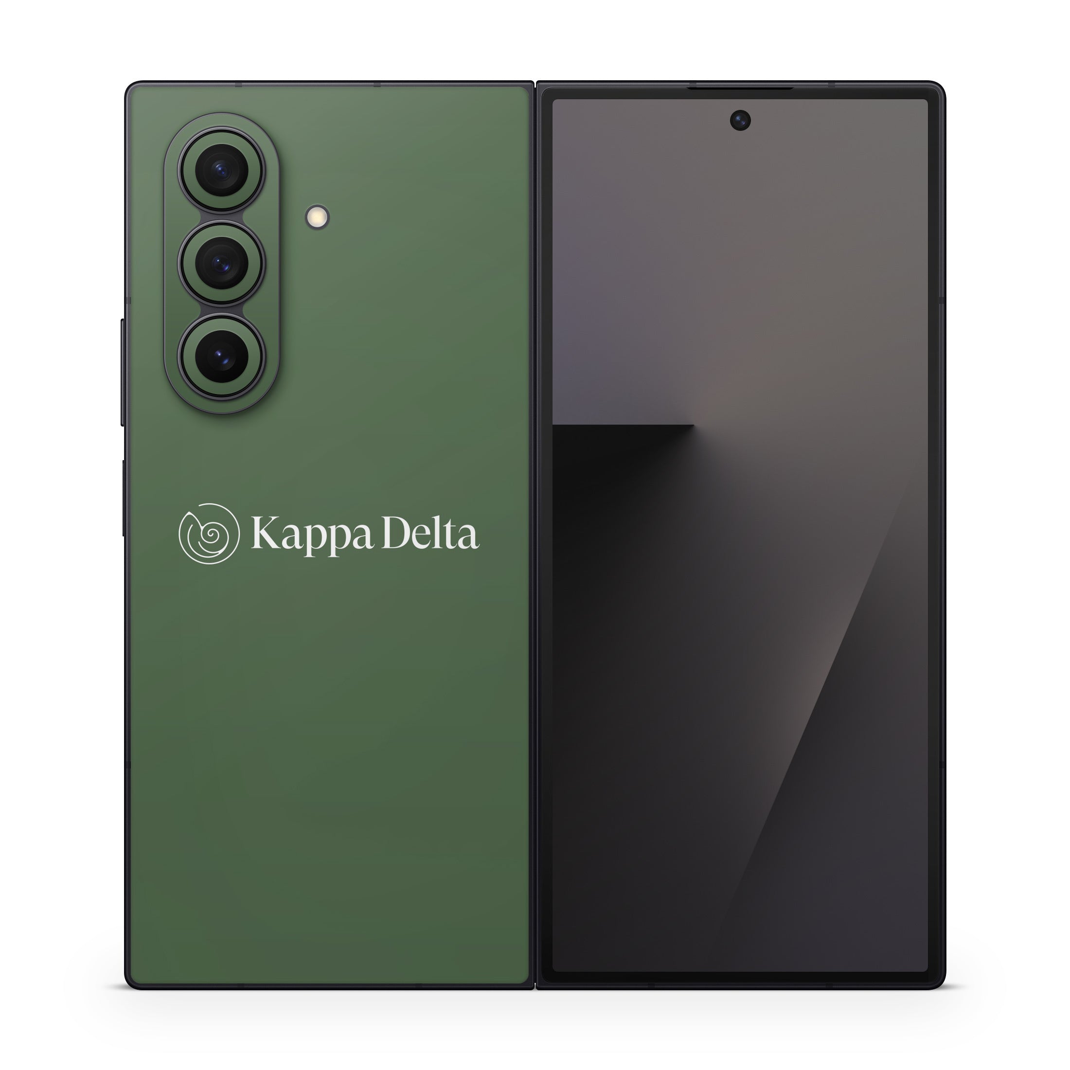 Kappa Delta Secondary Logo Dark Olive - Samsung Galaxy Z Fold7 Skin