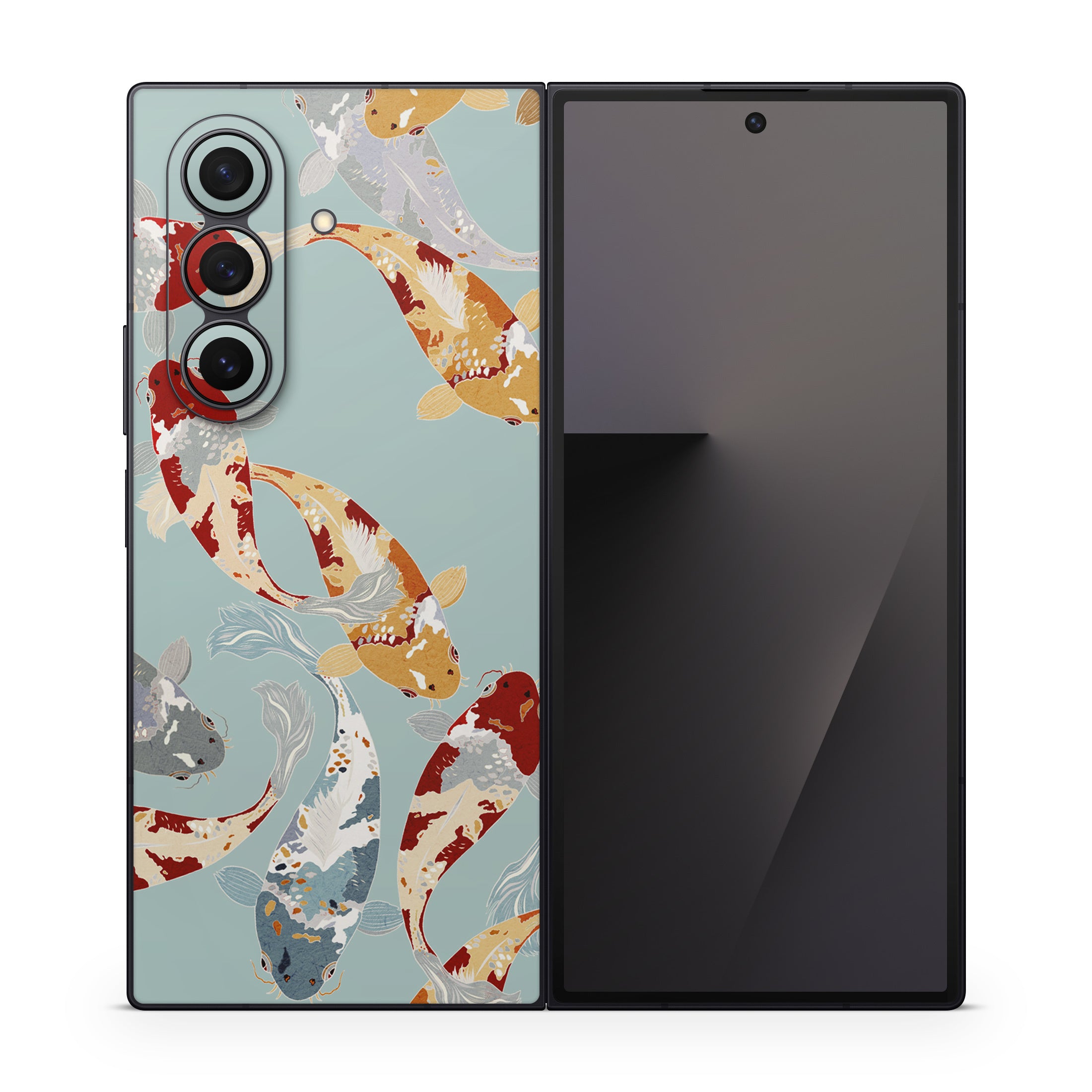 KoiFish Pond - Samsung Galaxy Z Fold7 Skin