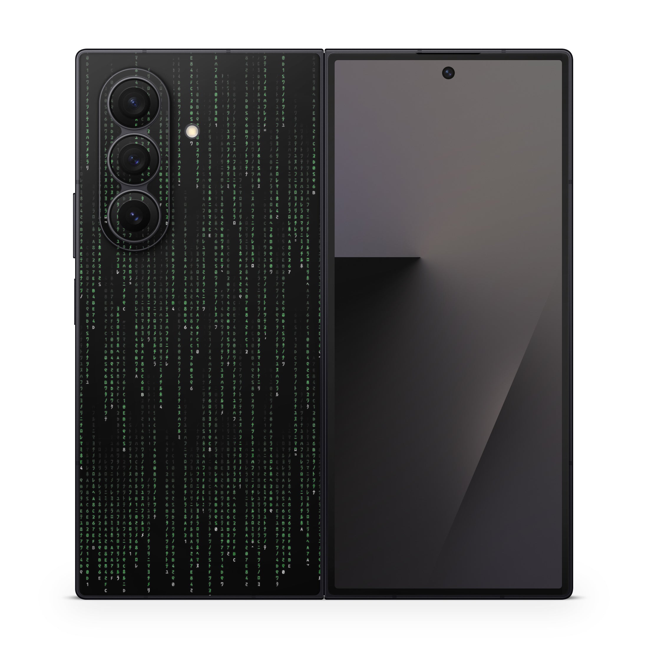 Matrix Style Code - Samsung Galaxy Z Fold7 Skin
