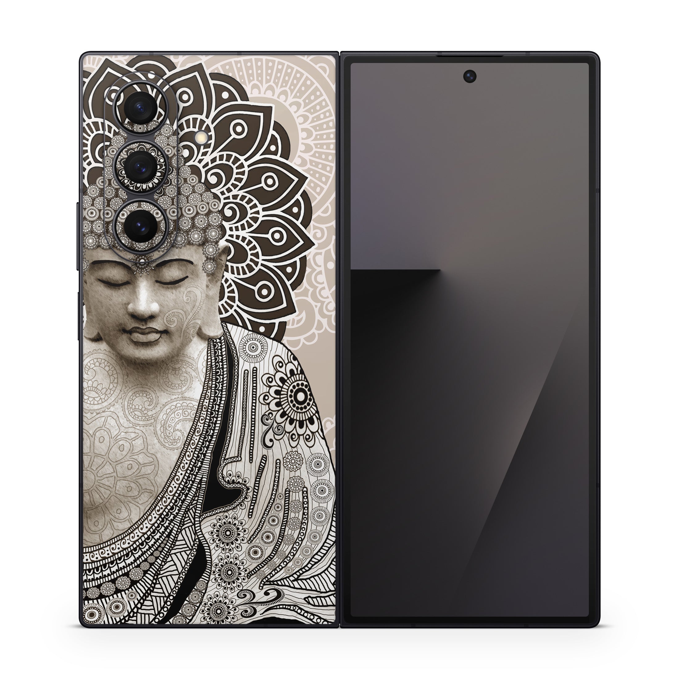 Meditation Mehndi - Samsung Galaxy Z Fold7 Skin