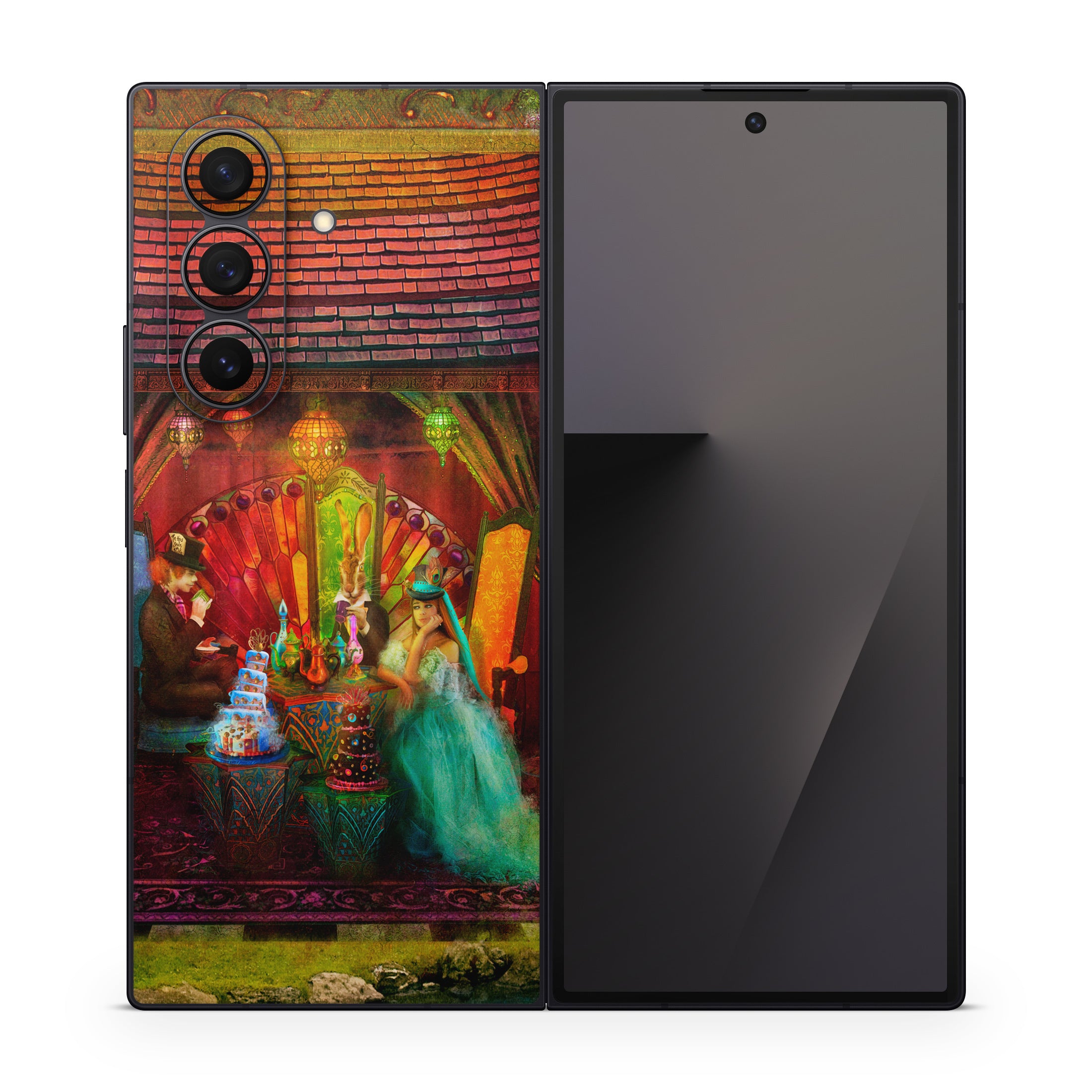 A Mad Tea Party - Samsung Galaxy Z Fold7 Skin
