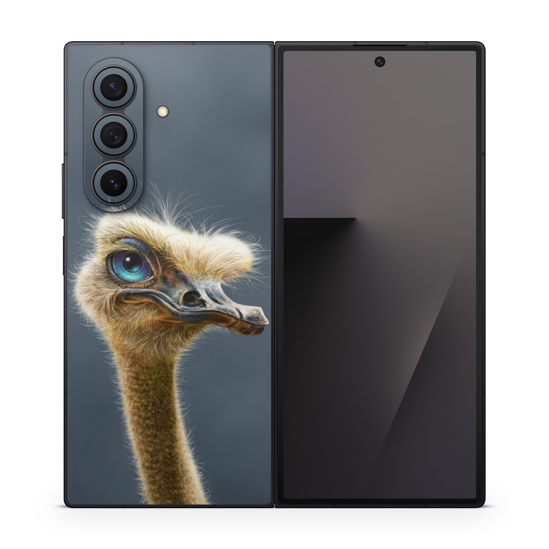Ostrich Totem - Samsung Galaxy Z Fold7 Skin