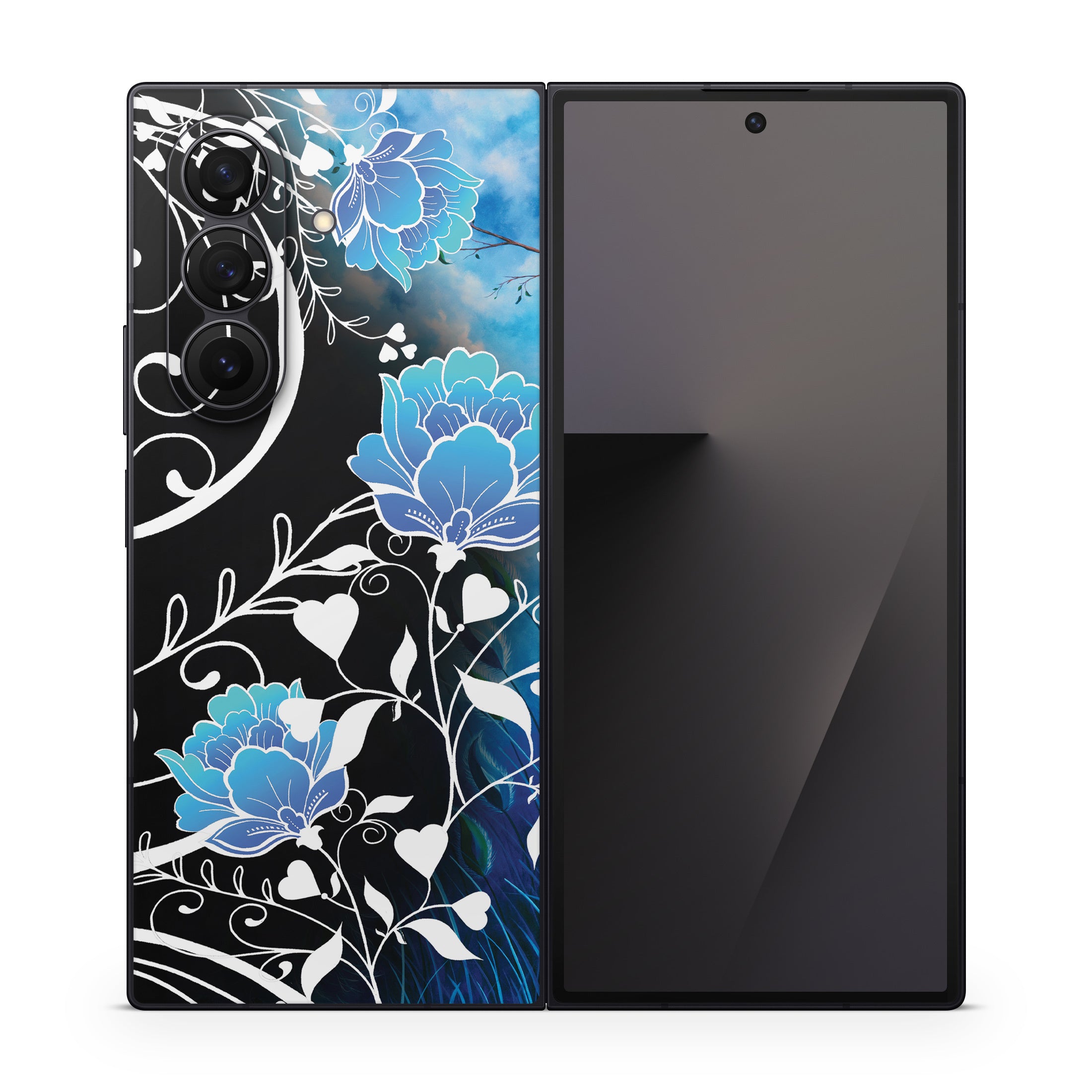 Peacock Sky - Samsung Galaxy Z Fold7 Skin