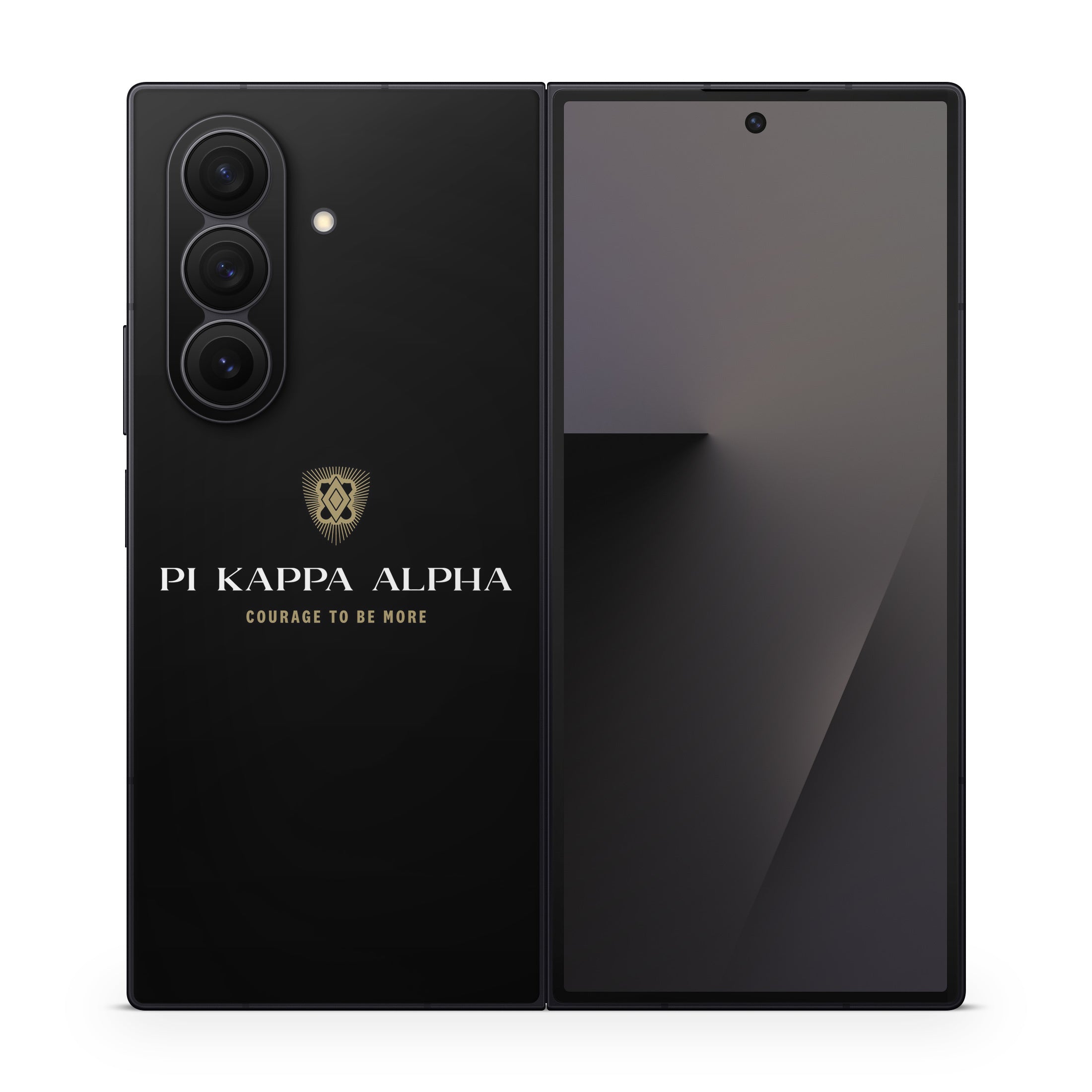 Pi Kappa Alpha Formal Logo Black - Samsung Galaxy Z Fold7 Skin