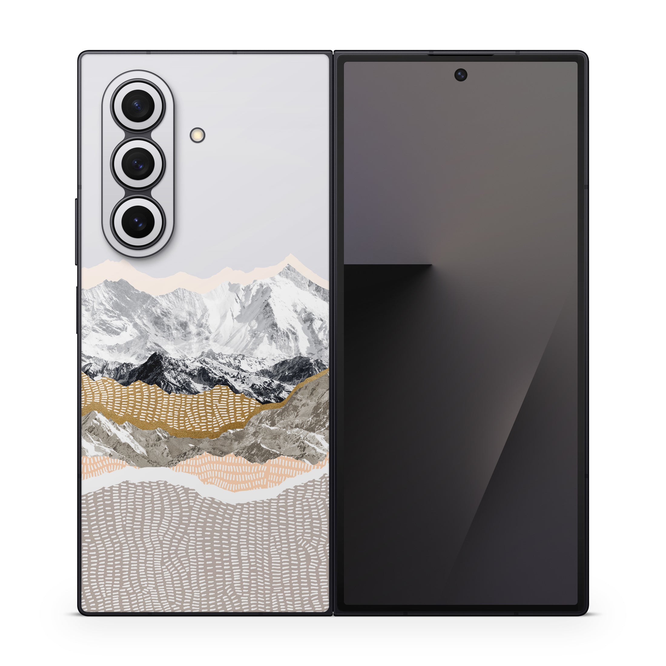 Pastel Mountains - Samsung Galaxy Z Fold7 Skin
