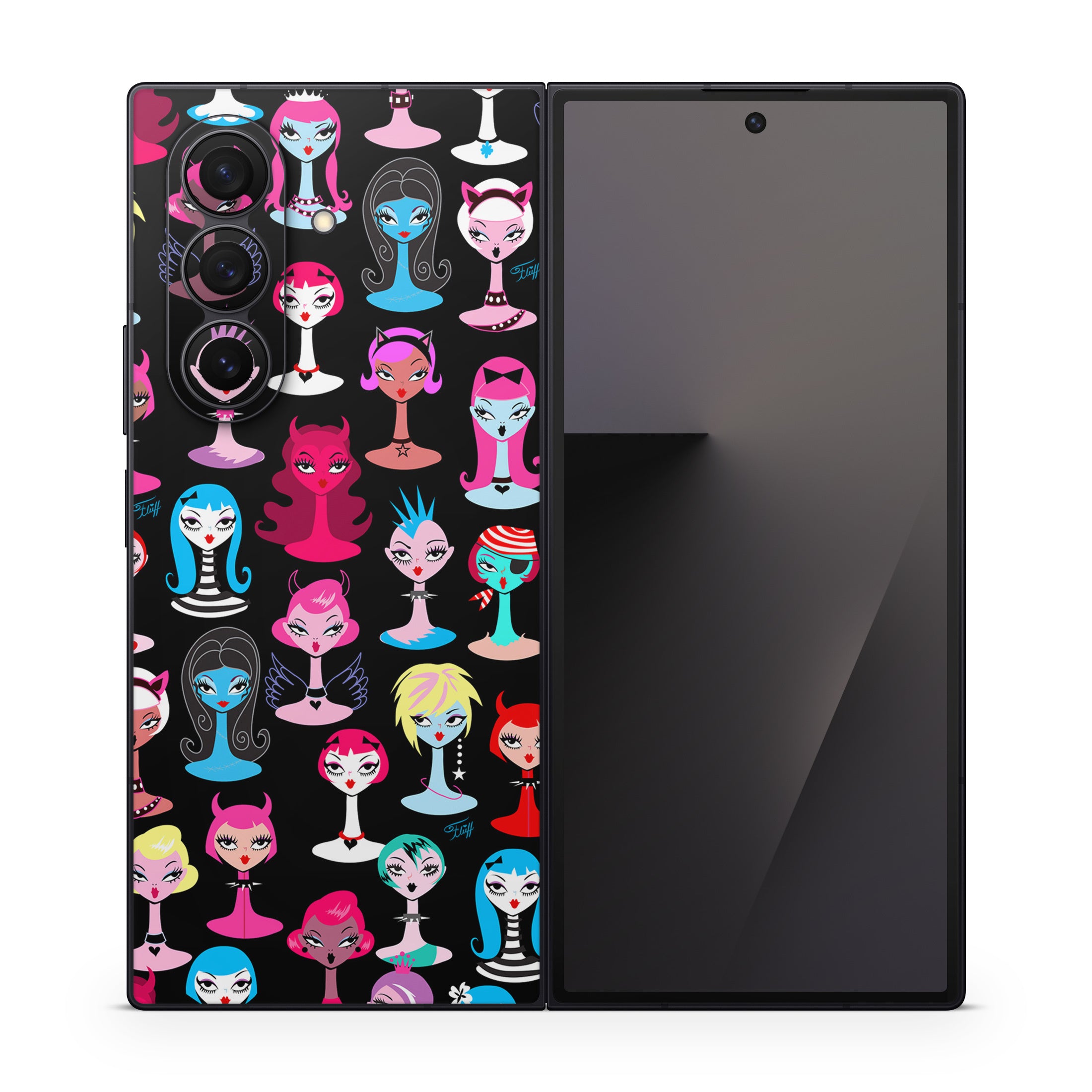 Punky Goth Dollies - Samsung Galaxy Z Fold7 Skin