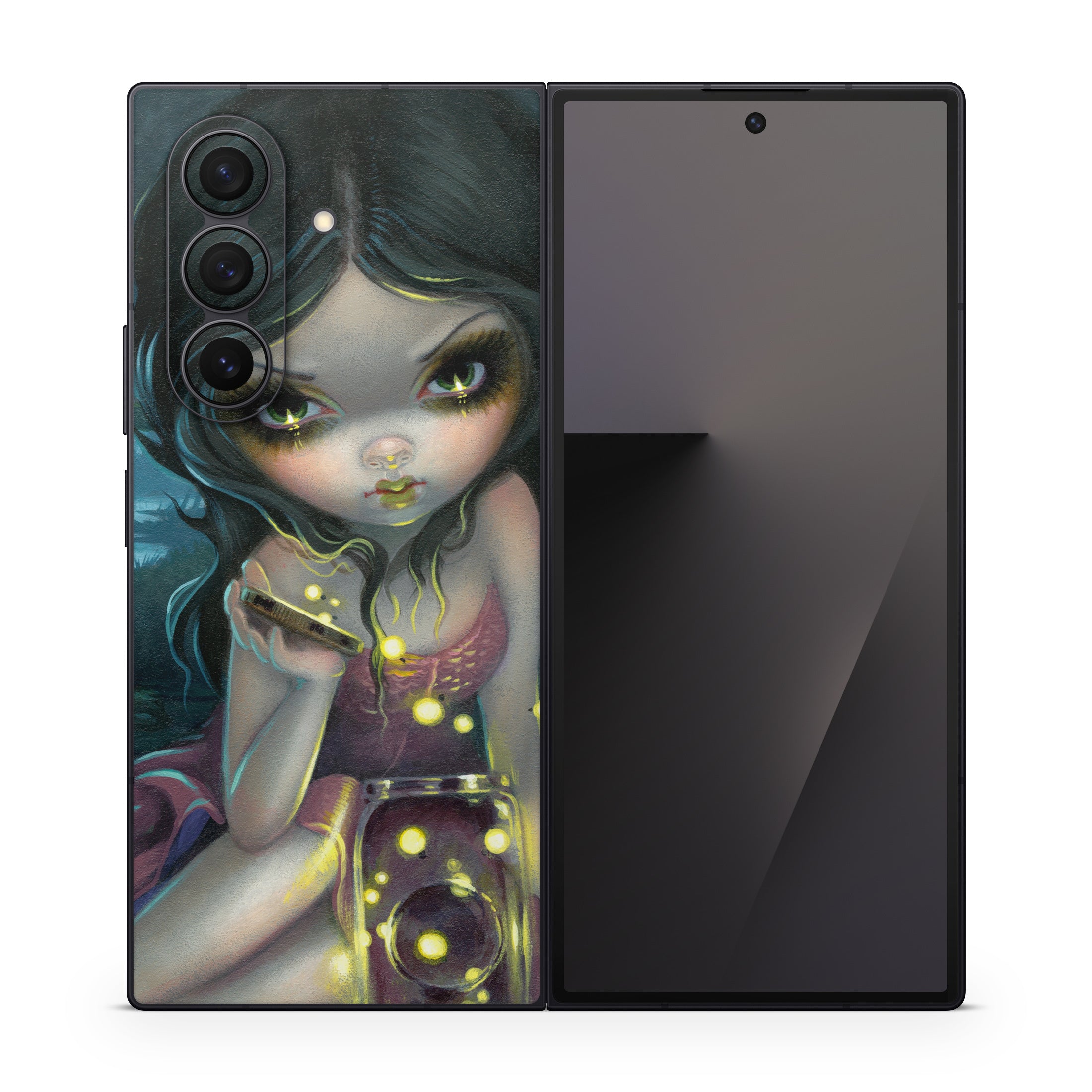 Releasing Fireflies - Samsung Galaxy Z Fold7 Skin